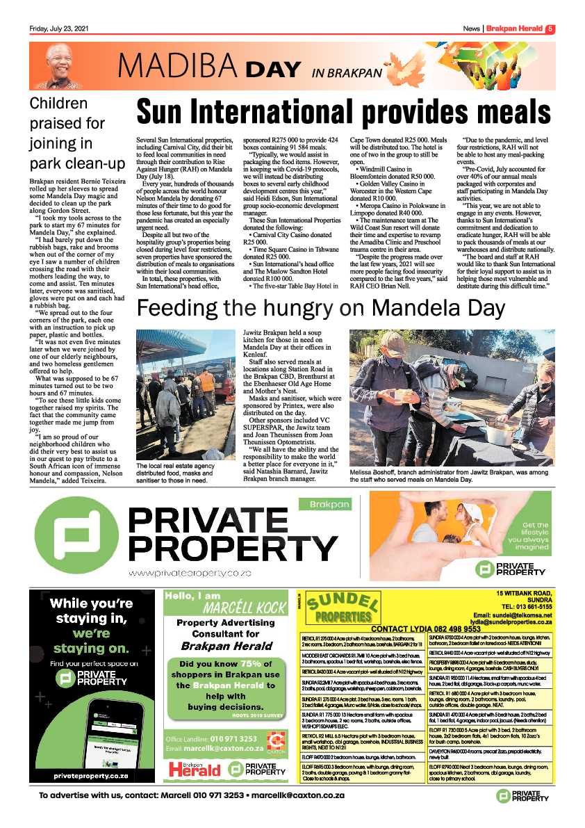 Brakpan Herald 23 July 2021 page 5