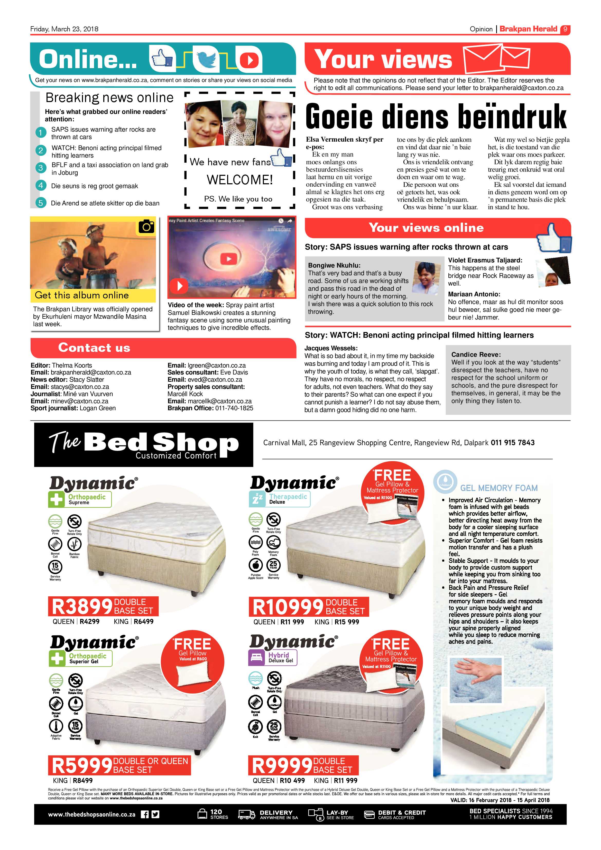 Brakpan Herald 23 March 2018 page 11