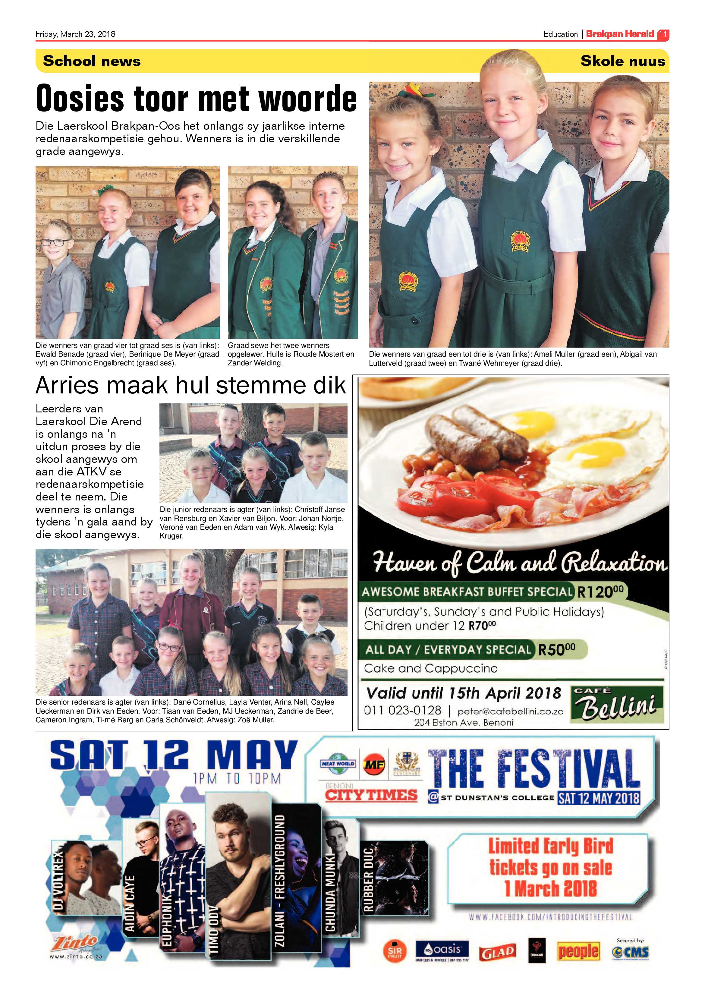 Brakpan Herald 23 March 2018 page 13