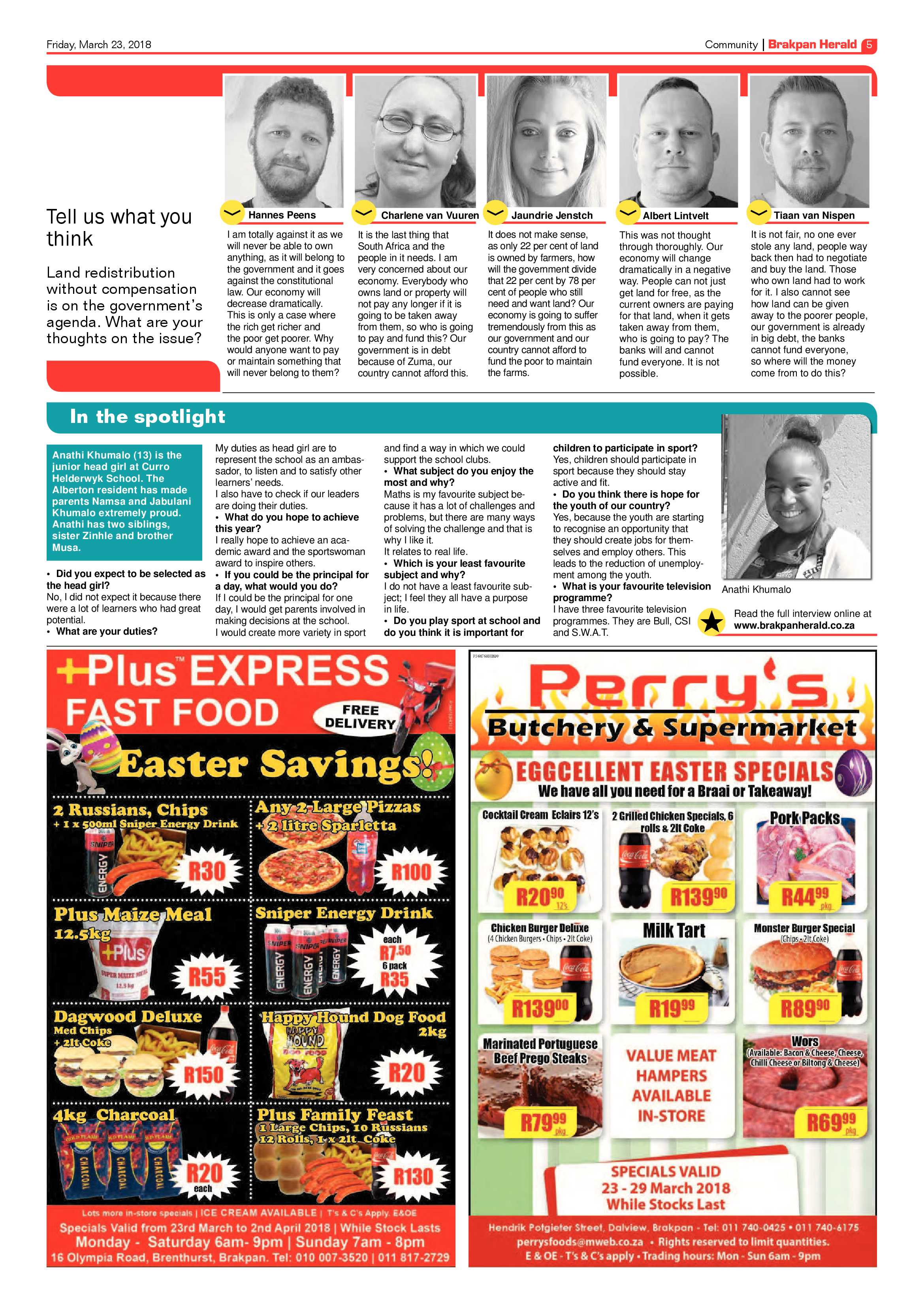Brakpan Herald 23 March 2018 page 7