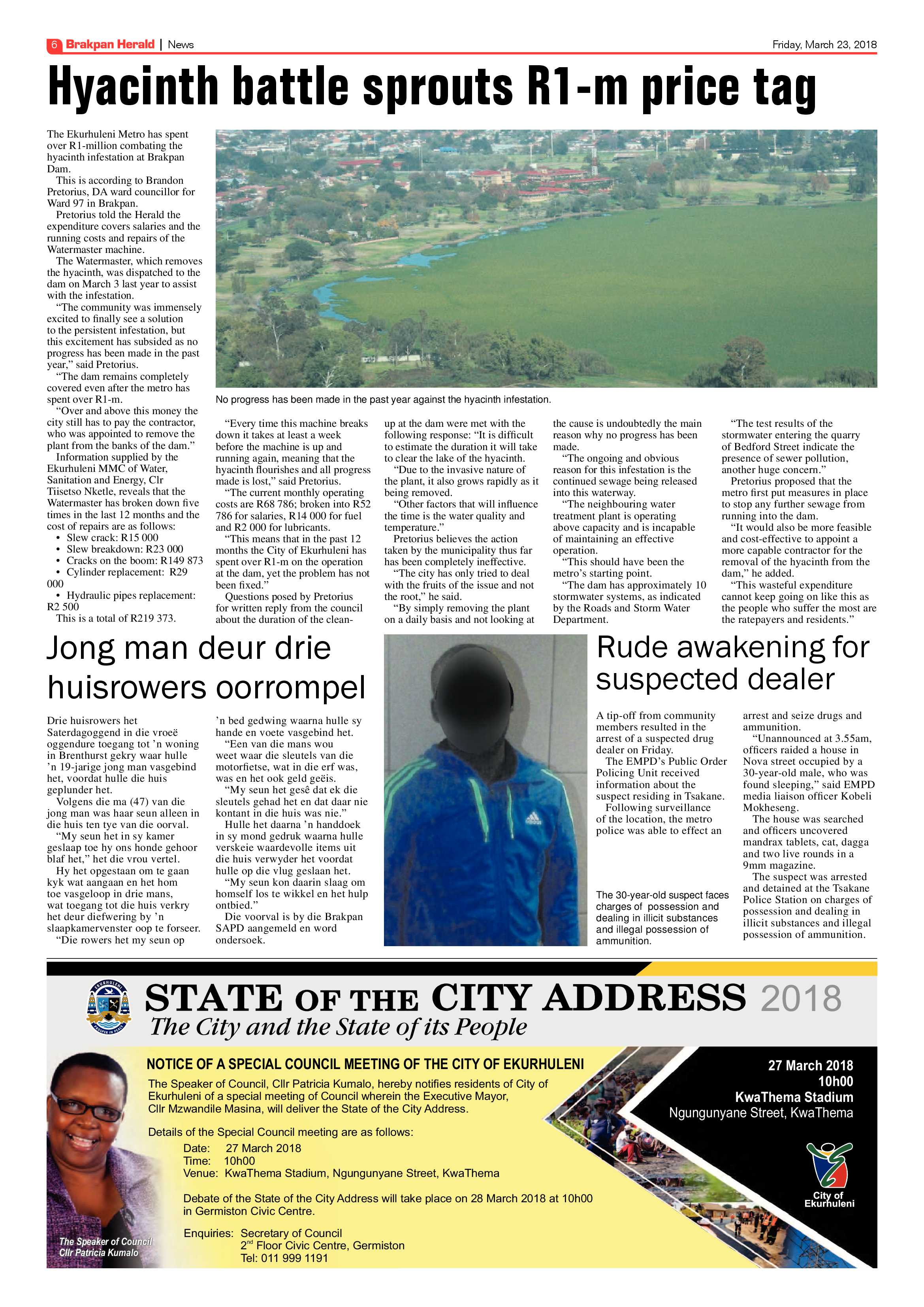Brakpan Herald 23 March 2018 page 8