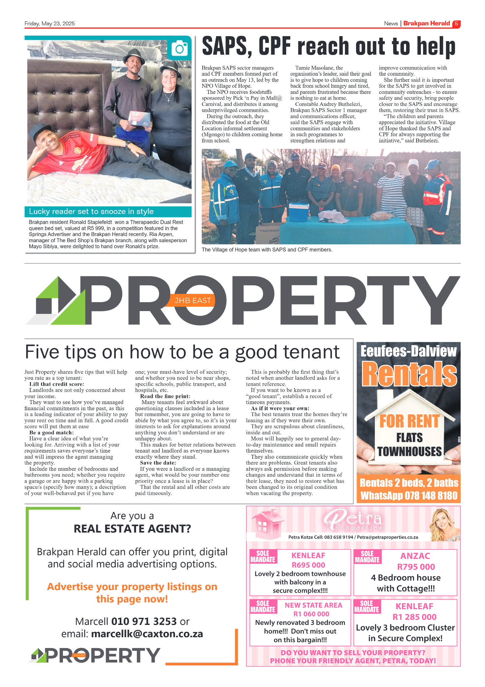 Brakpan Herald 23 May 2025 page 5