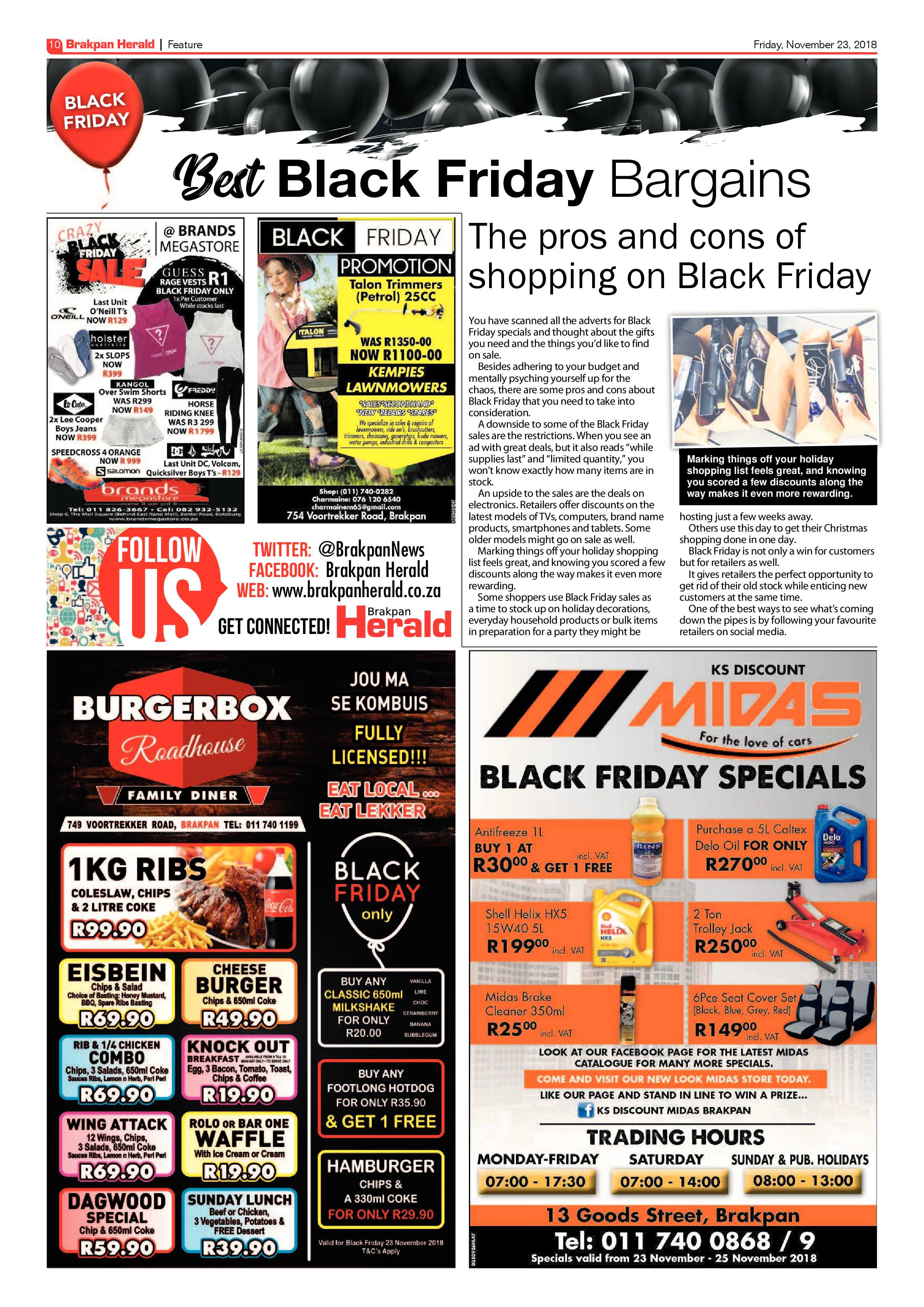 Brakpan Herald 23 November 2018 page 10