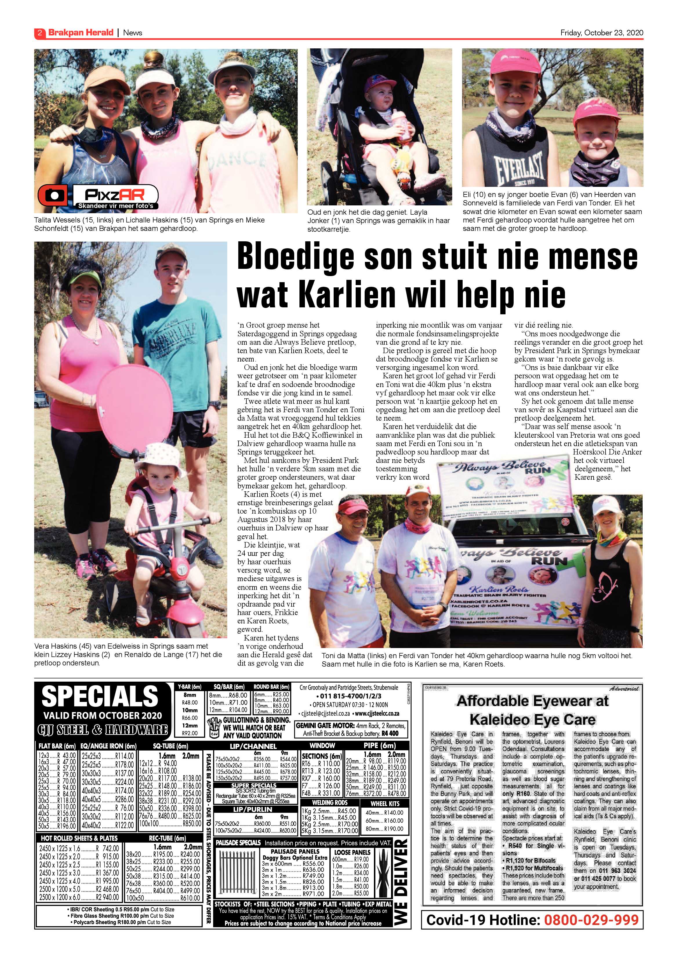 Brakpan Herald 23 October 2020 page 2