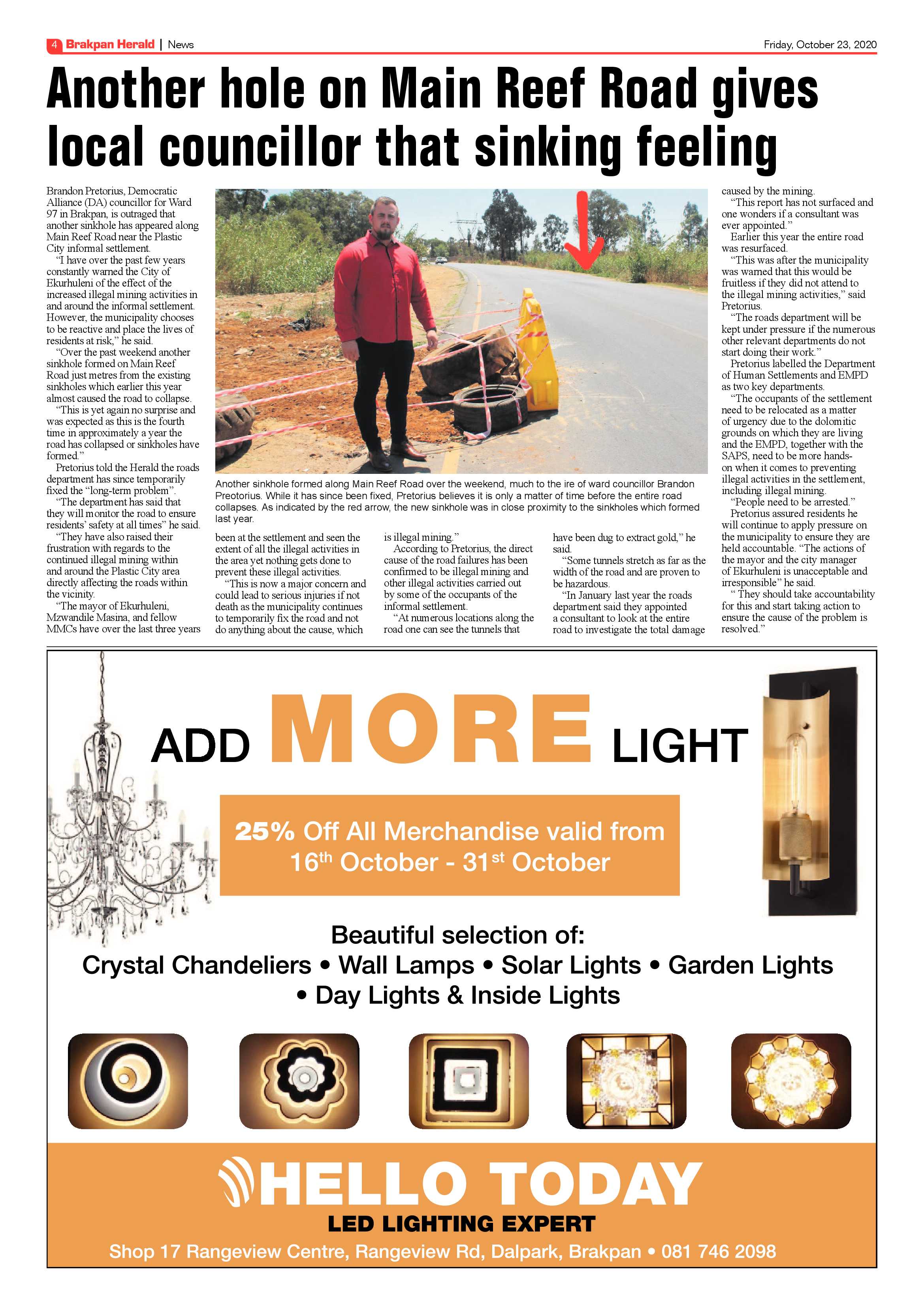 Brakpan Herald 23 October 2020 page 4