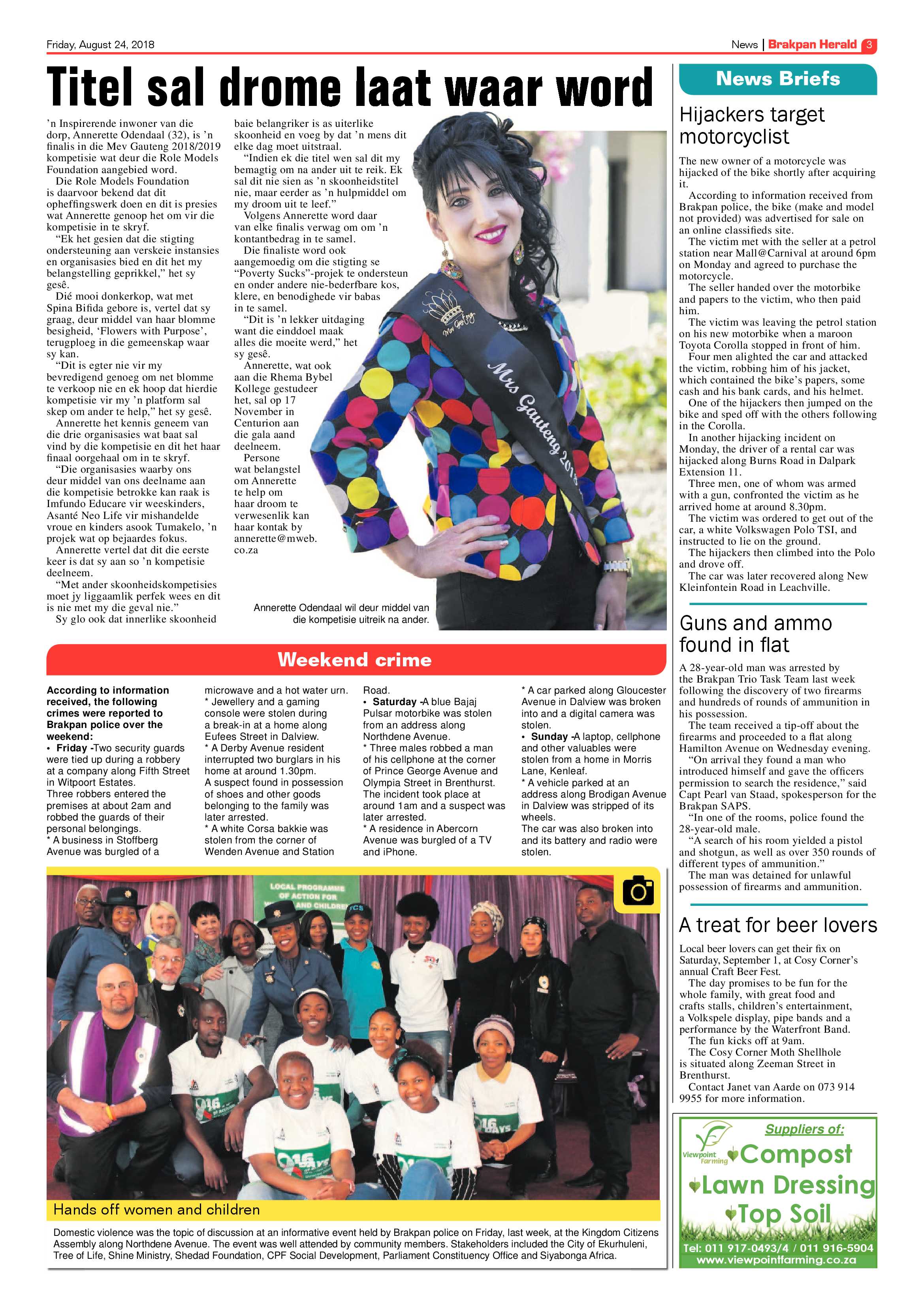 Brakpan Herald 24 August 2018 page 3