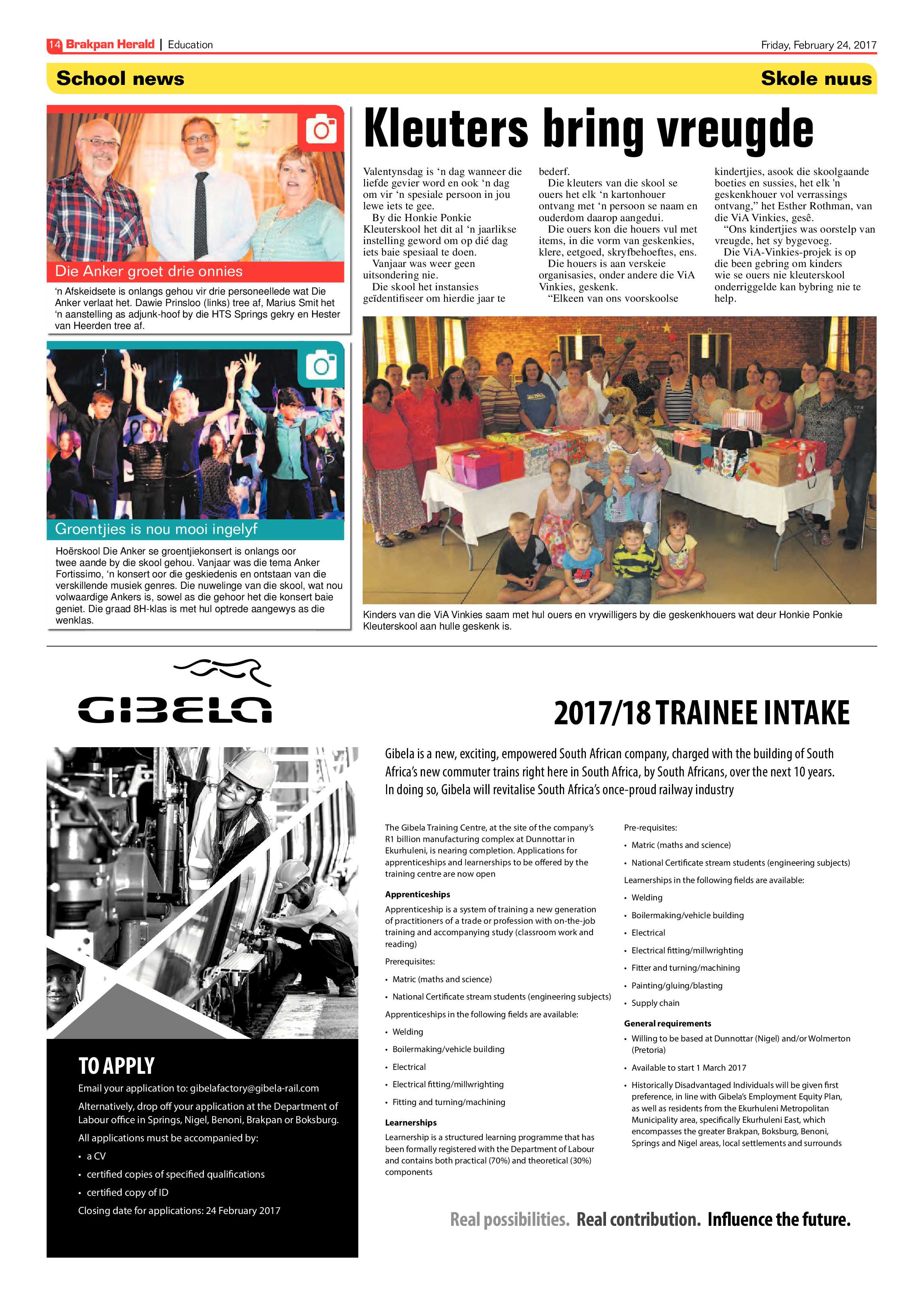 Brakpan Herald 24 February 2017 page 14