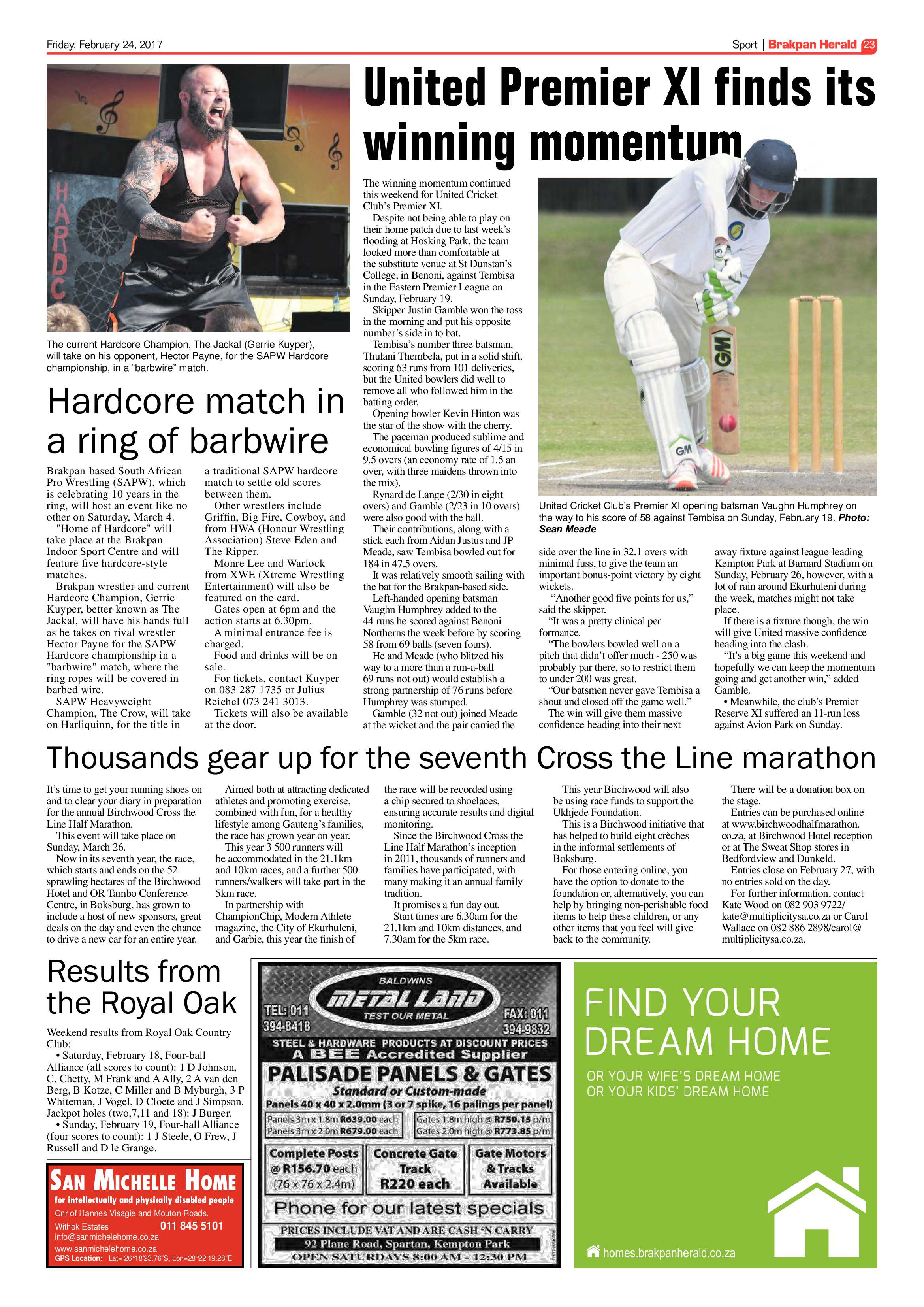 Brakpan Herald 24 February 2017 page 23