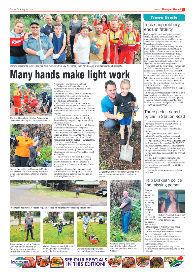 Brakpan Herald 24 February 2022 page 3