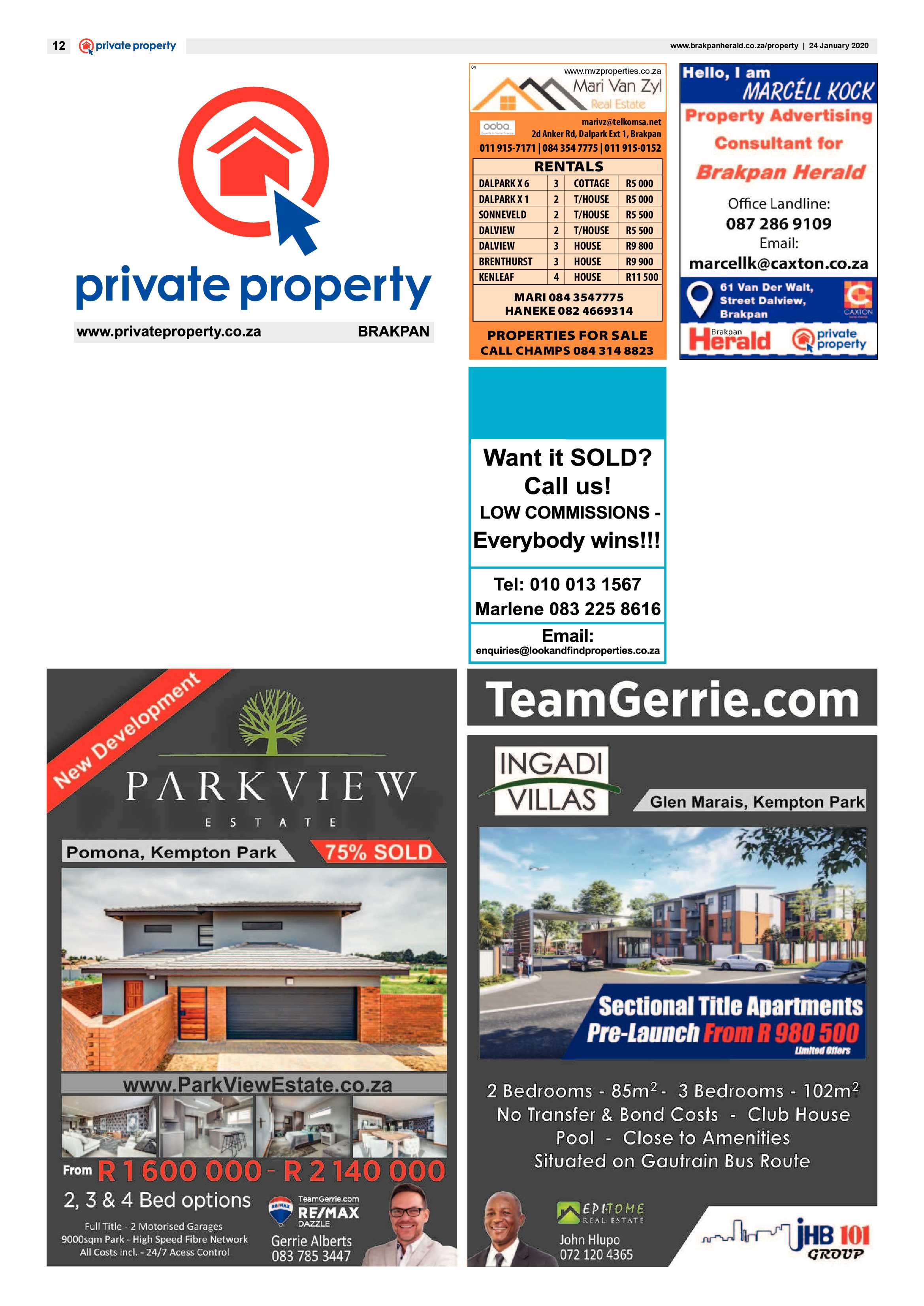 Brakpan Herald 24 January 2020 page 12