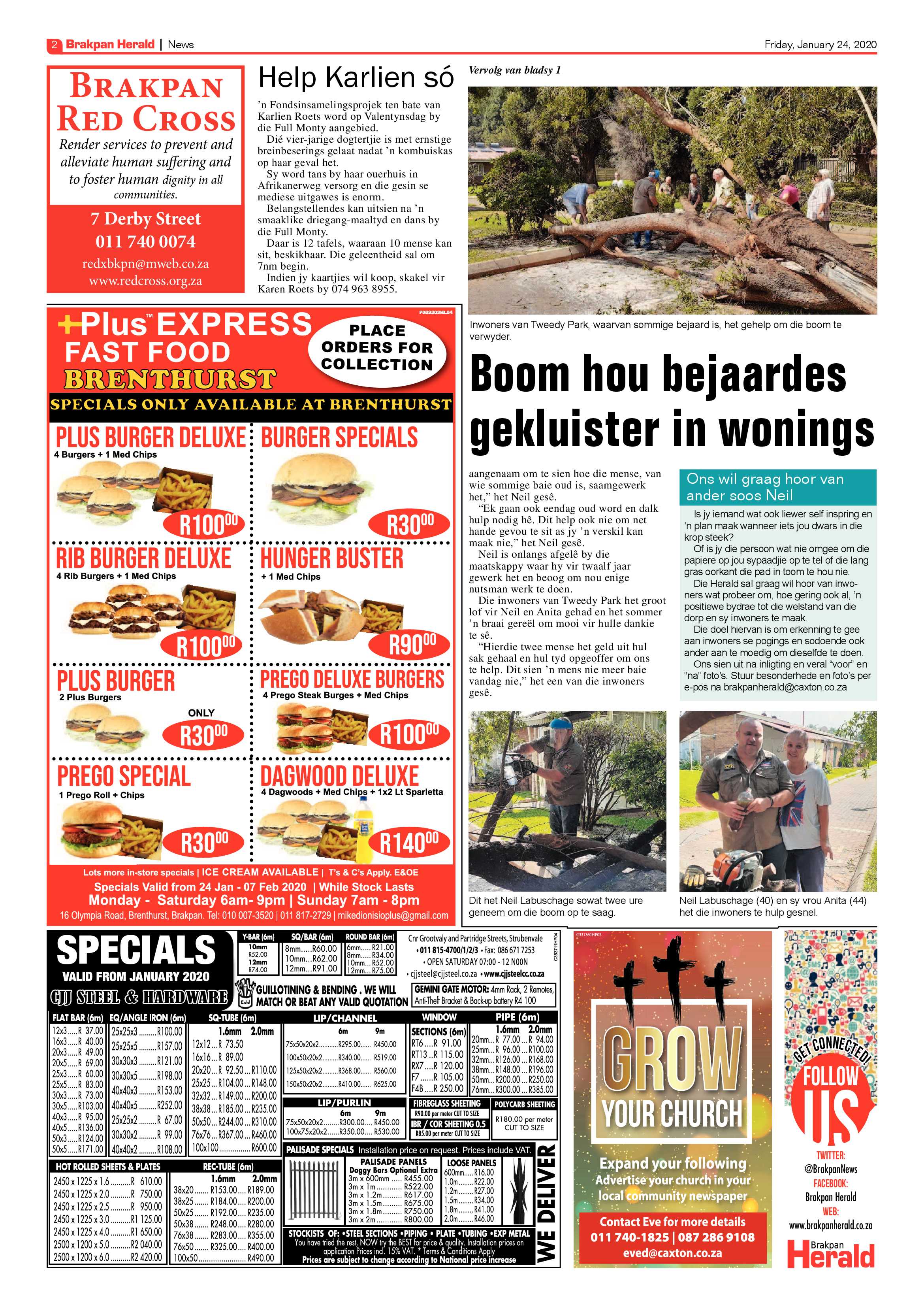Brakpan Herald 24 January 2020 page 2