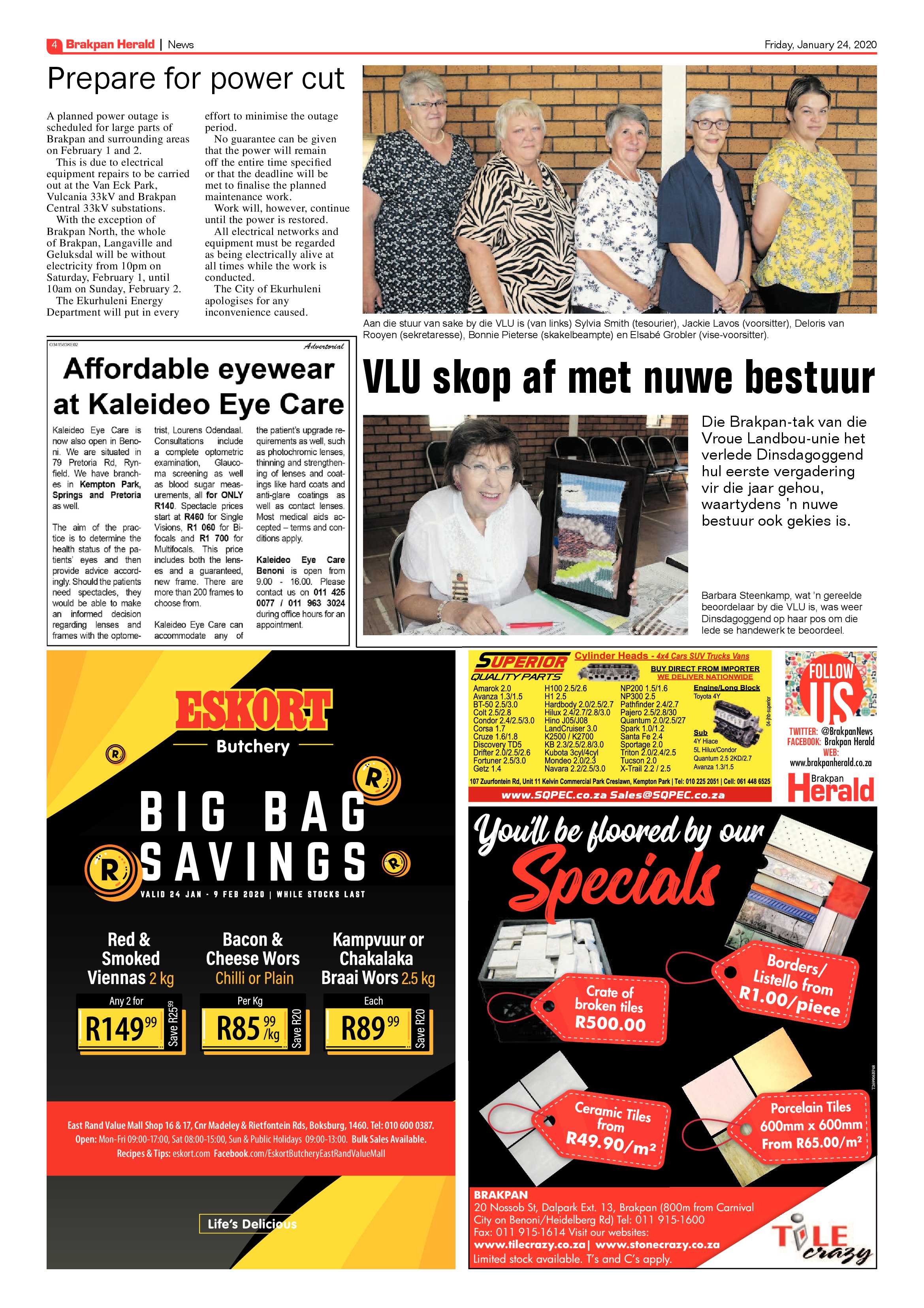 Brakpan Herald 24 January 2020 page 4