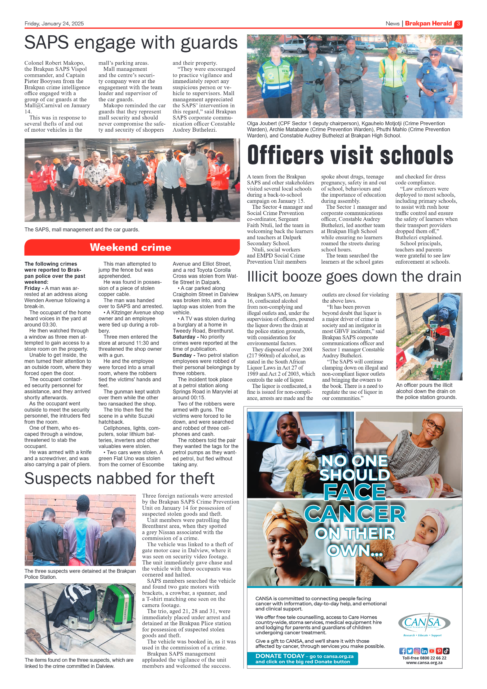 Brakpan Herald 24 January 2025 page 3