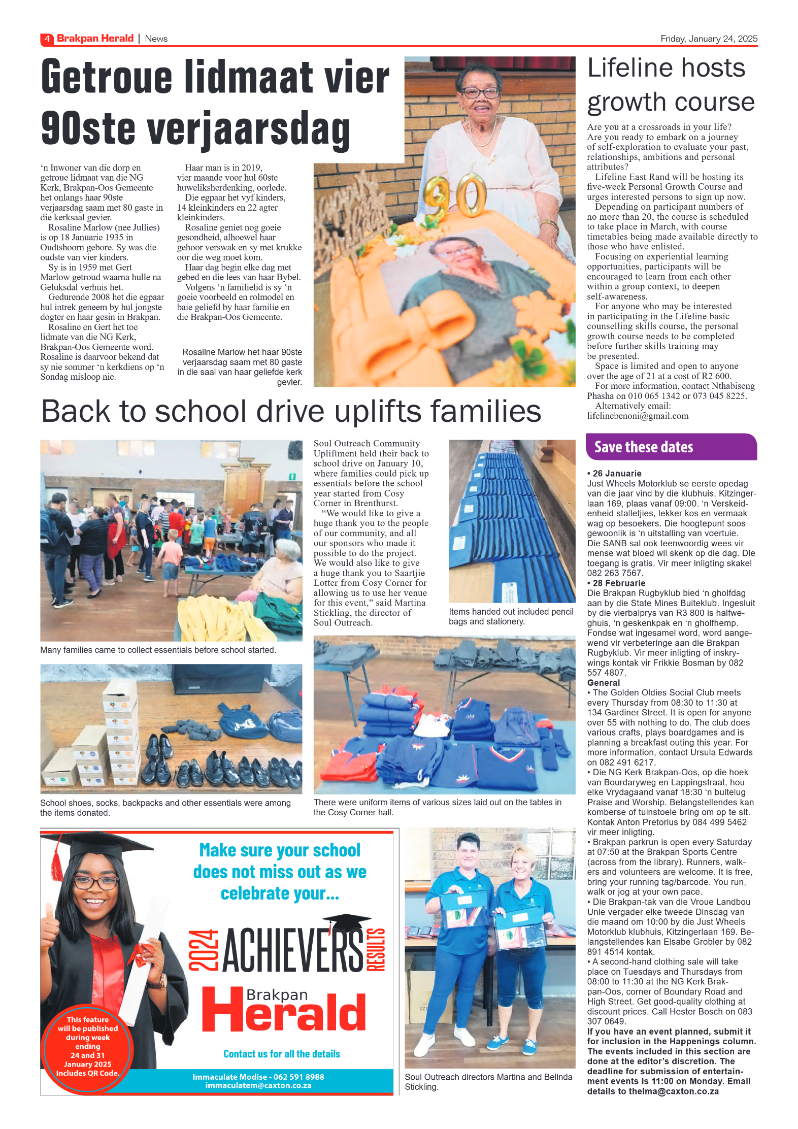 Brakpan Herald 24 January 2025 page 4