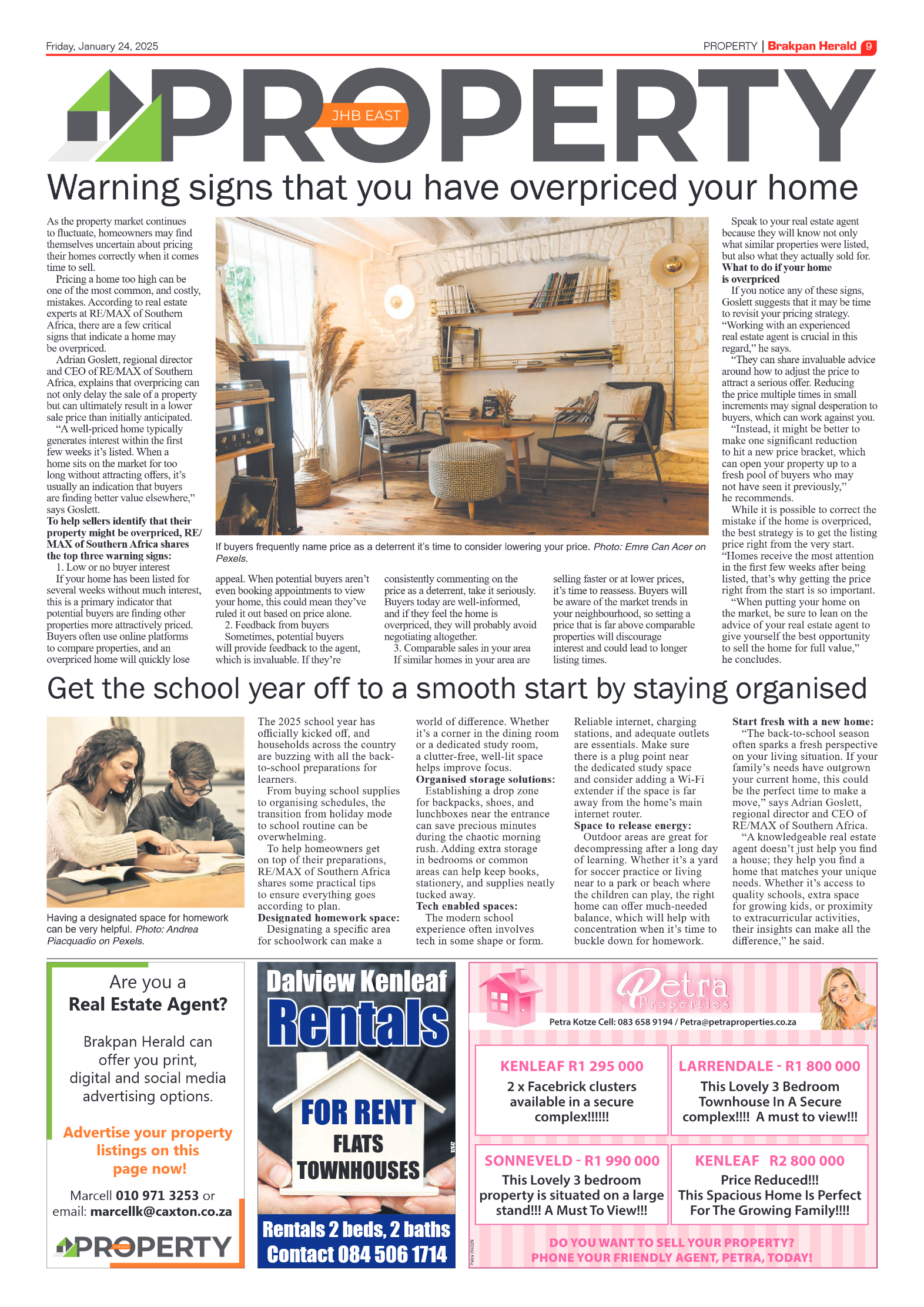 Brakpan Herald 24 January 2025 page 9