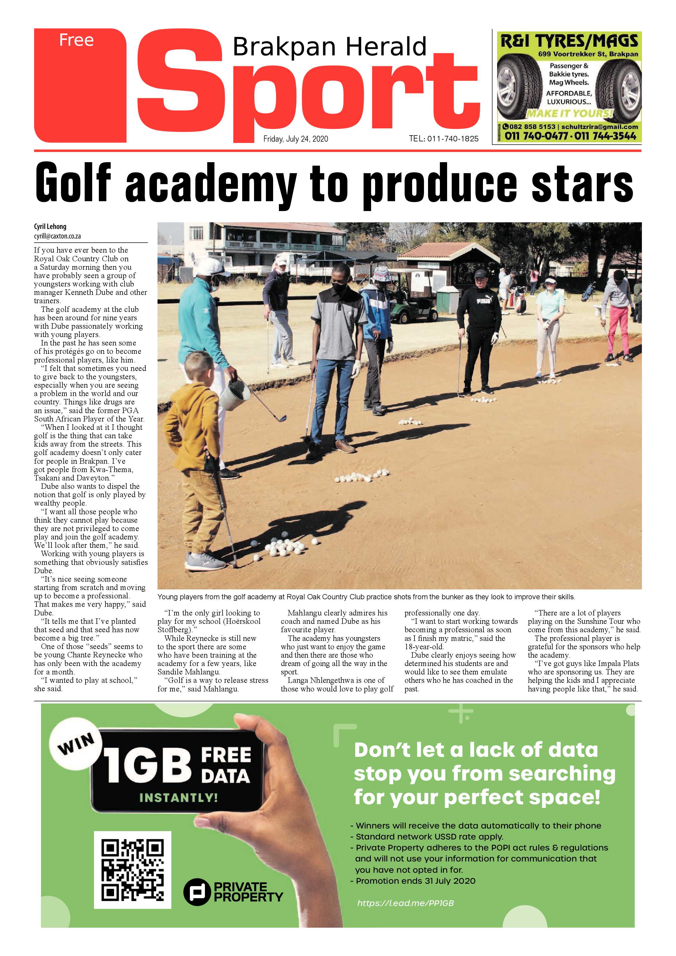 Brakpan Herald 24 July 2020 page 8