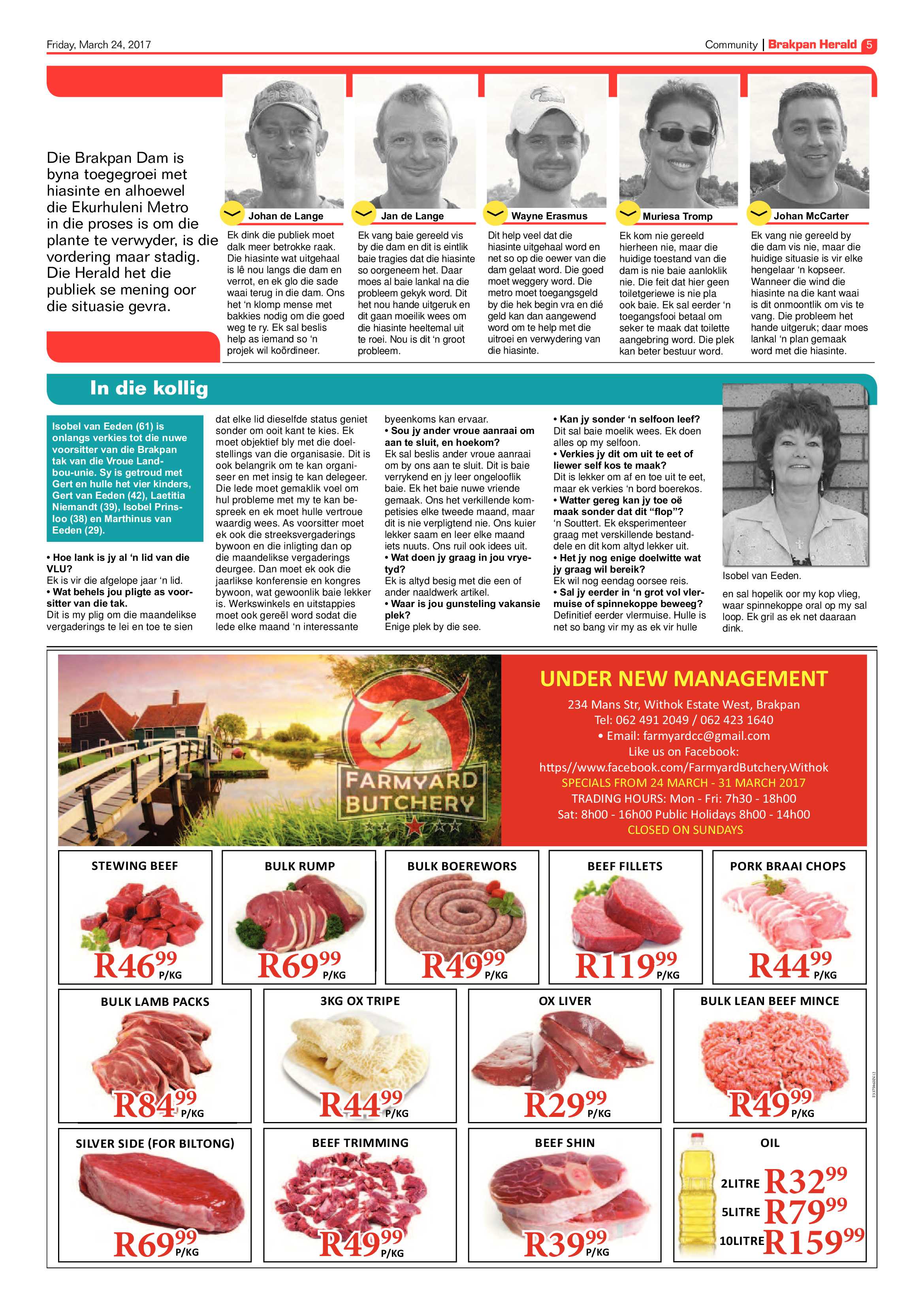 Brakpan Herald 24 March 2017 page 5