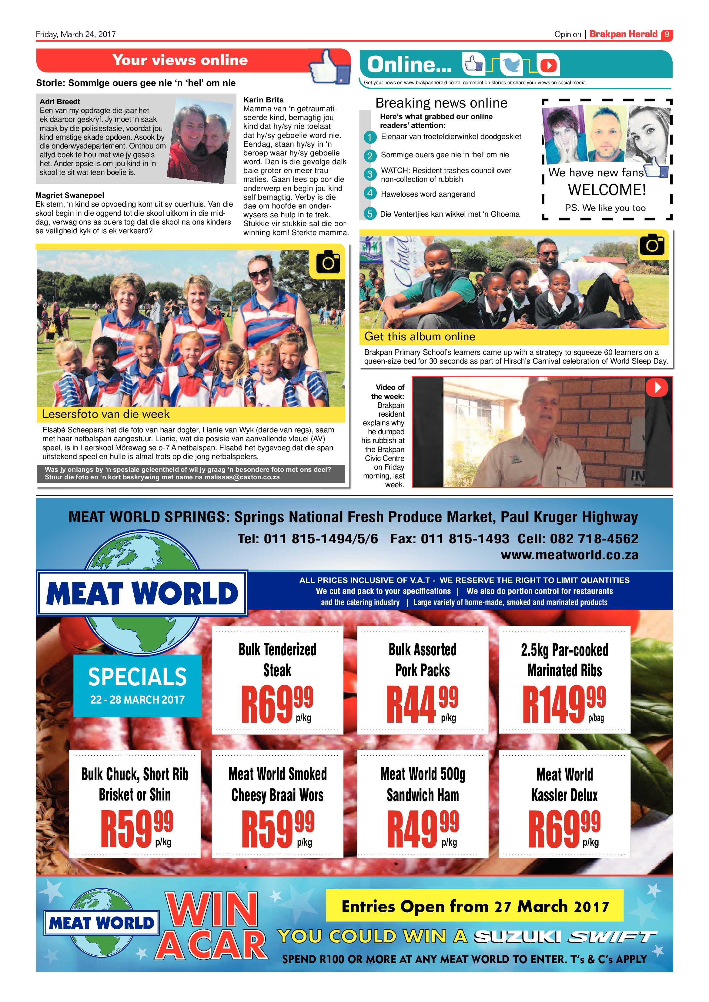 Brakpan Herald 24 March 2017 page 9