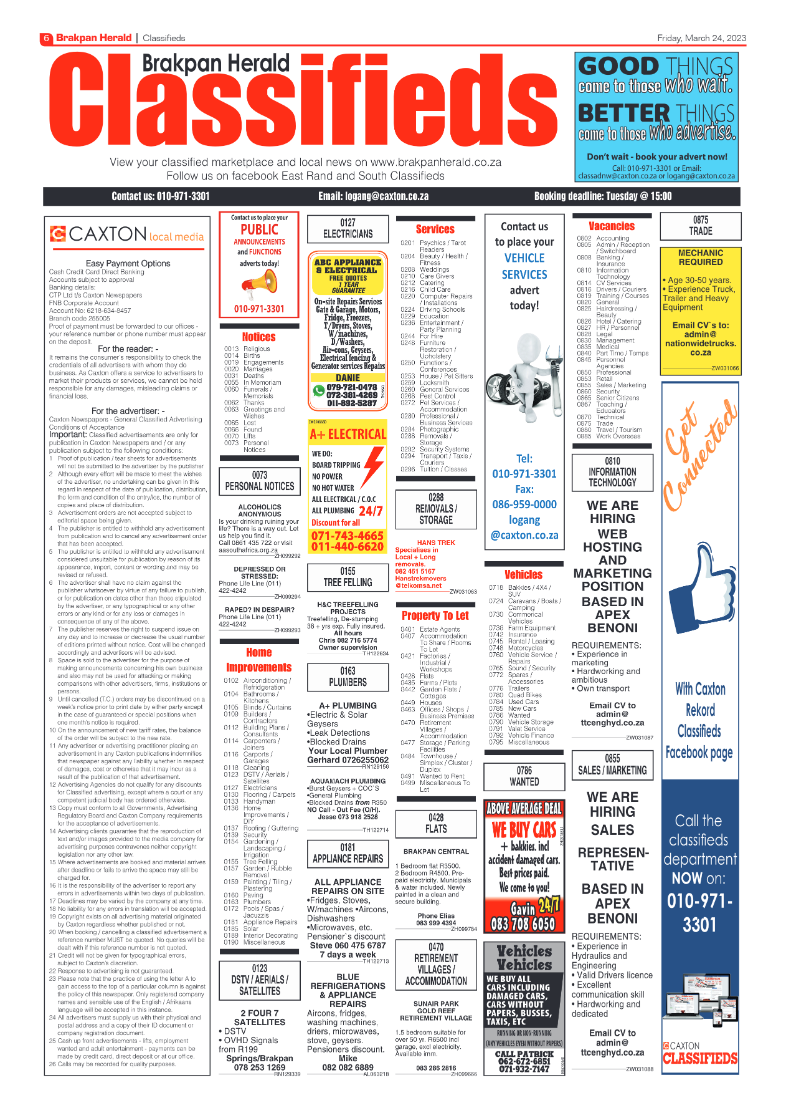 Brakpan Herald 24 March 2022 page 6