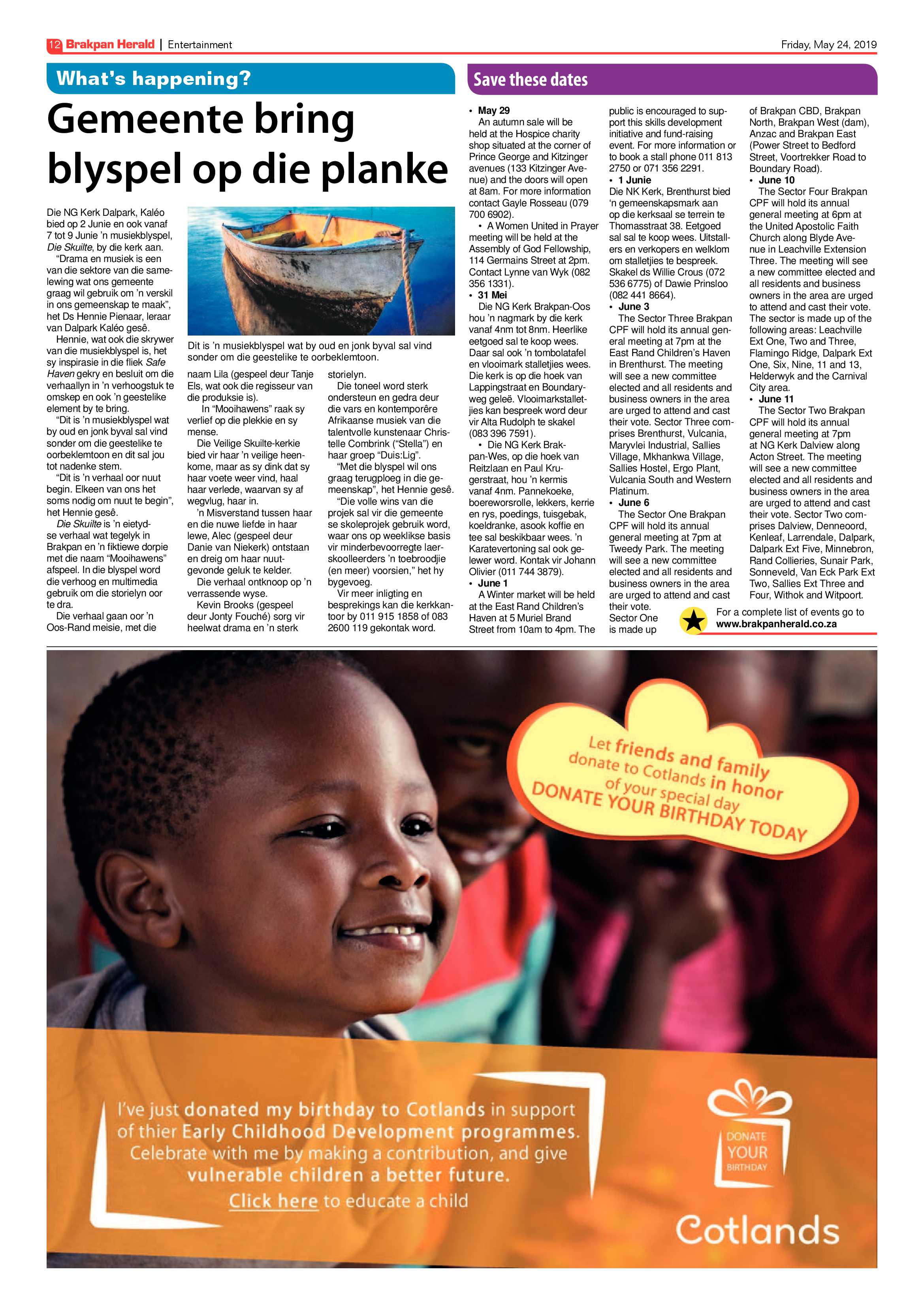 Brakpan Herald 24 May 2019 page 12