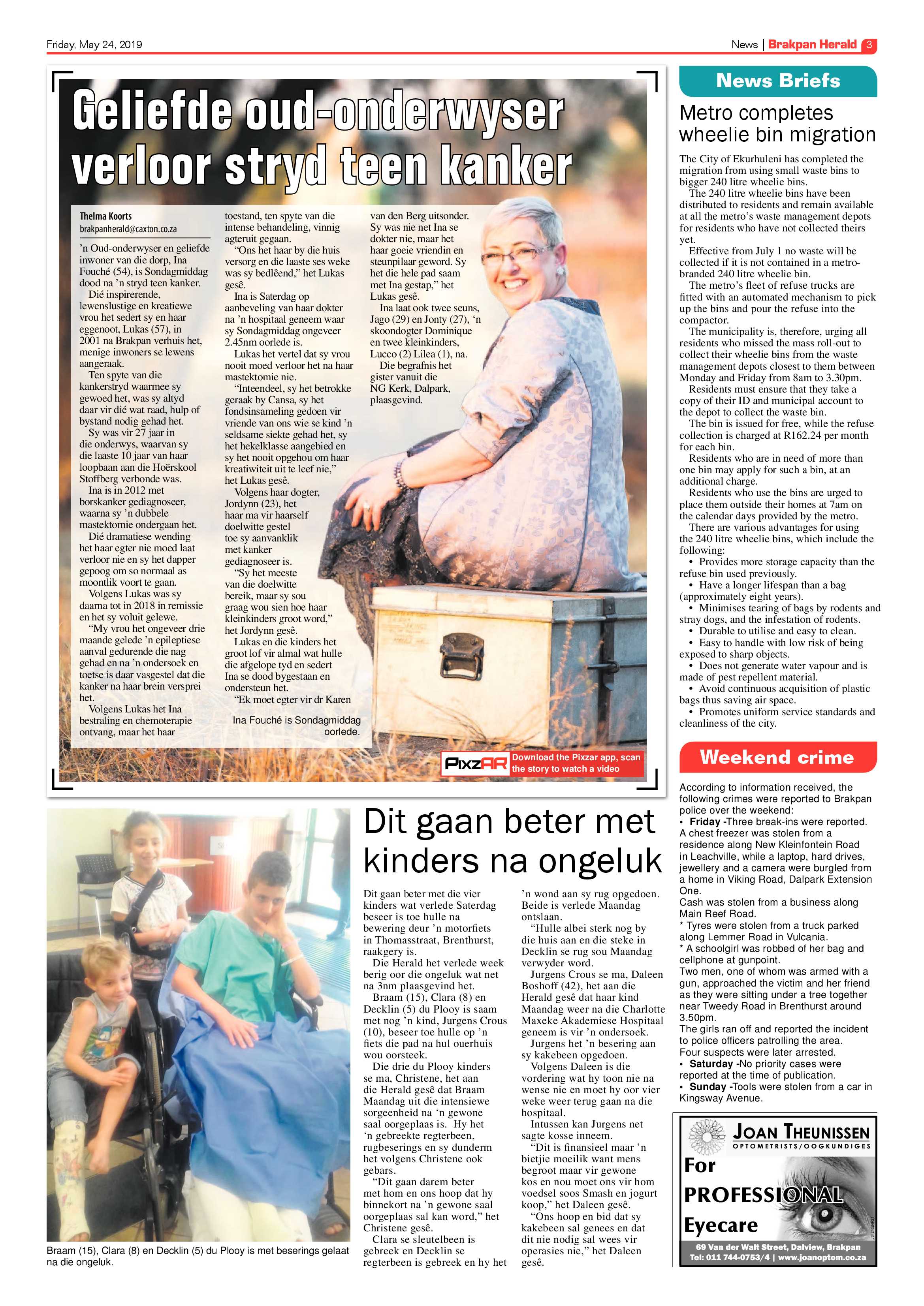 Brakpan Herald 24 May 2019 page 3