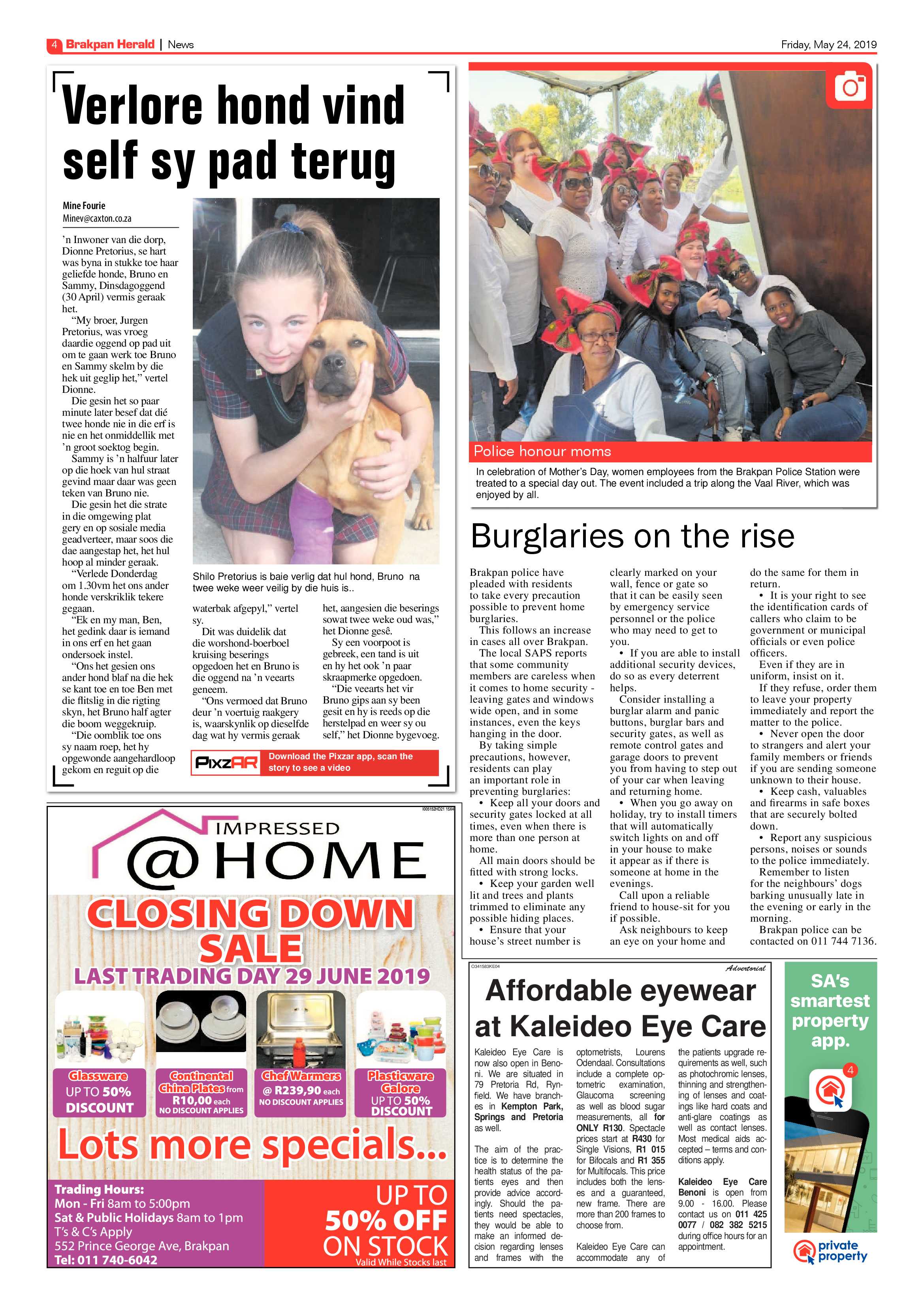 Brakpan Herald 24 May 2019 page 4