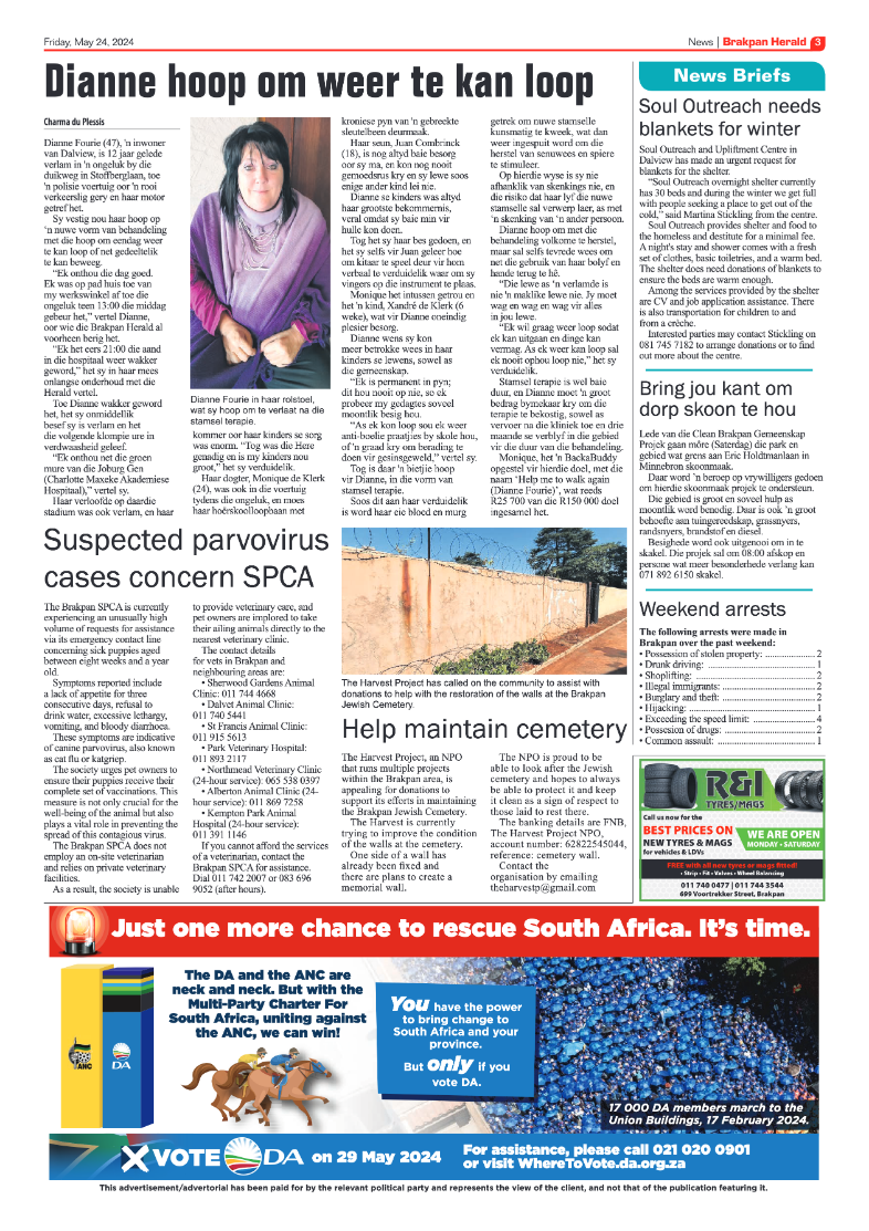 Brakpan Herald 24 May 2024 page 3