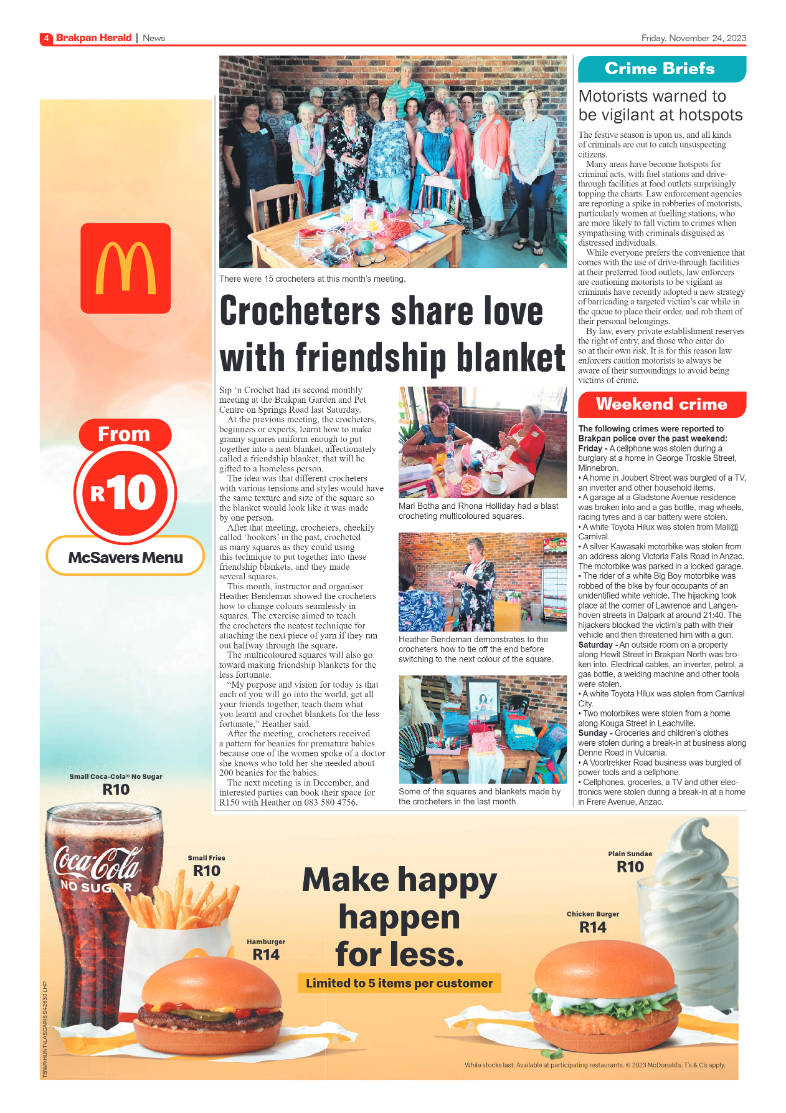 Brakpan Herald 24 November 2023 page 4