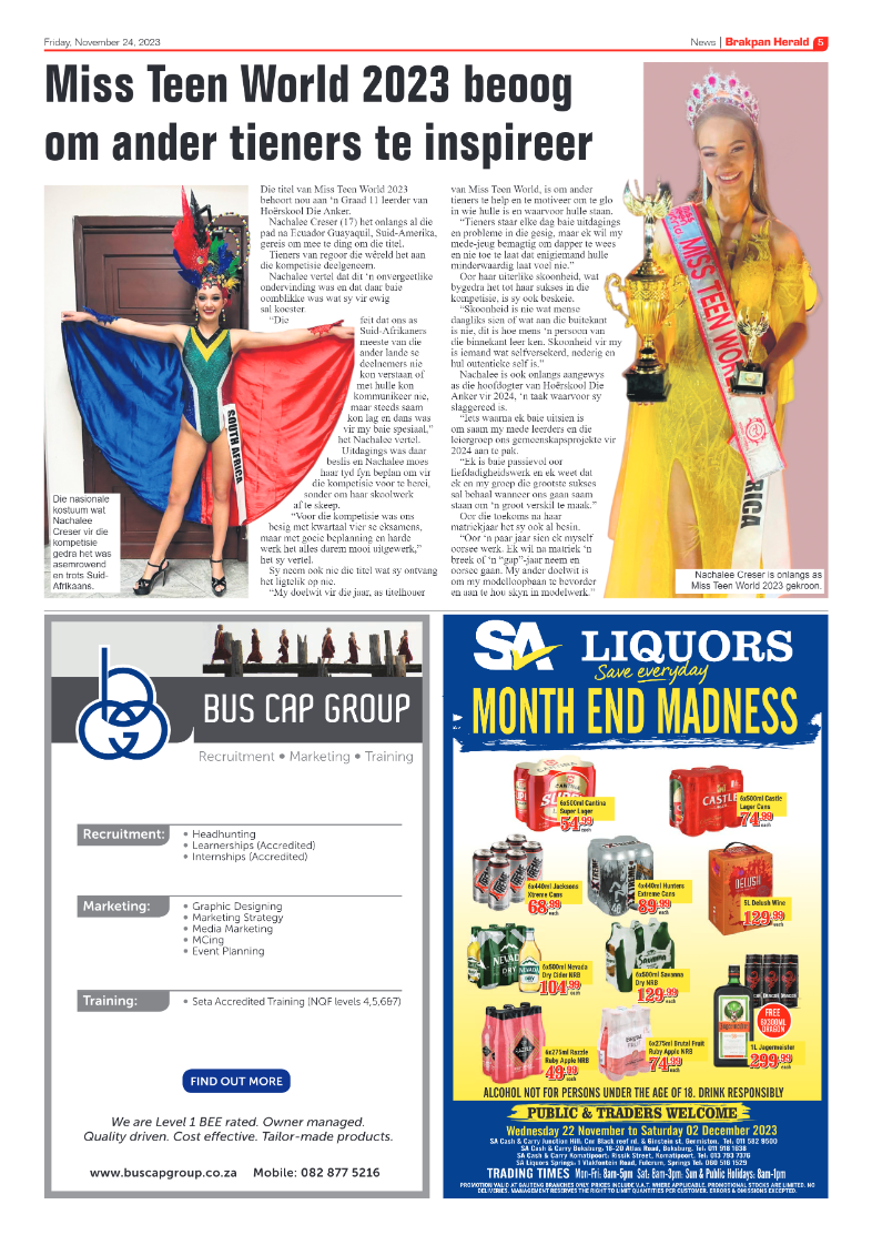 Brakpan Herald 24 November 2023 page 5