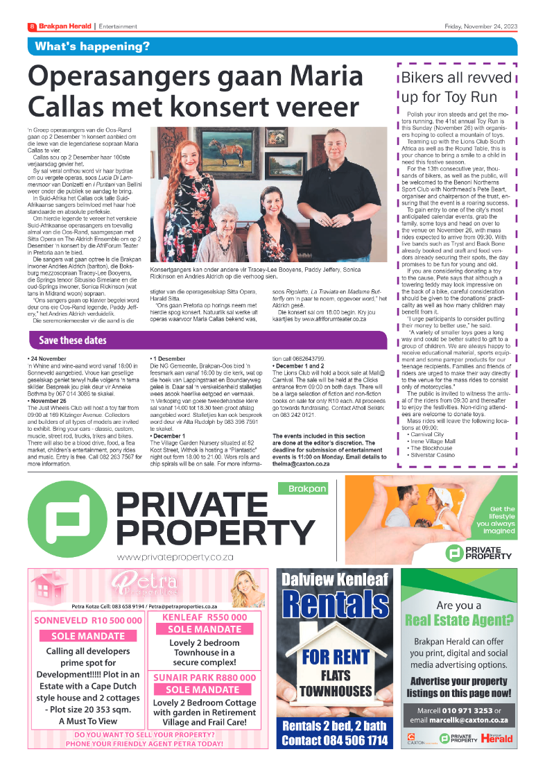 Brakpan Herald 24 November 2023 page 8
