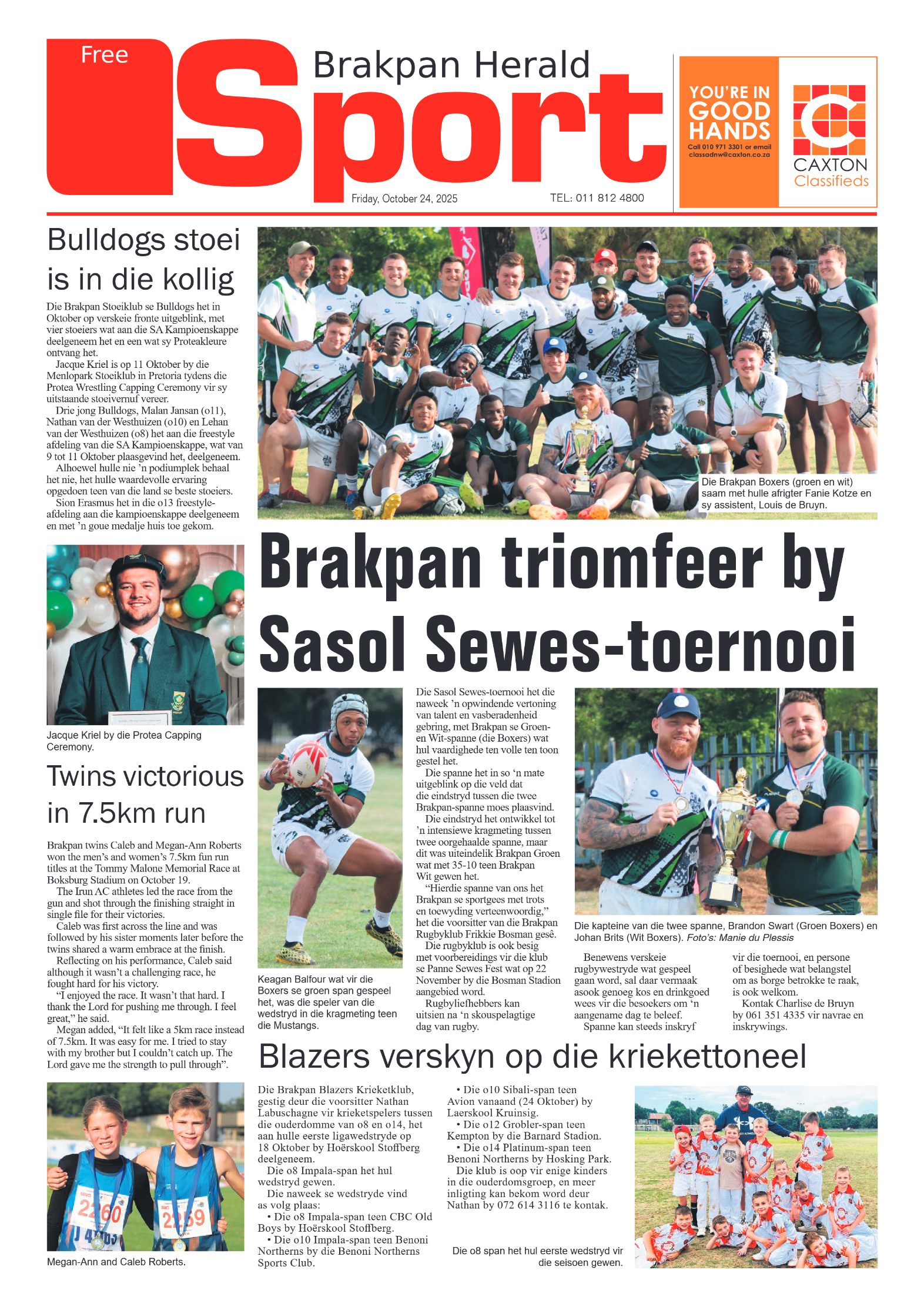 Brakpan Herald 24 October 2025 page 8