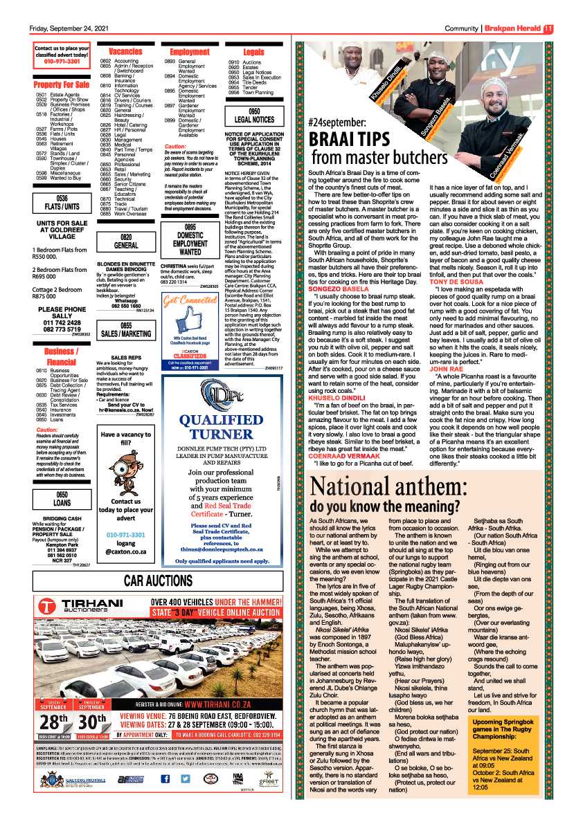 Brakpan Herald 24 September 2021 page 11