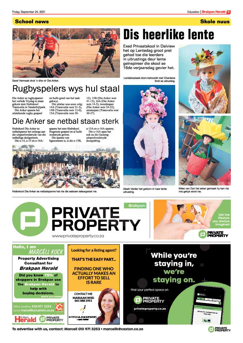 Brakpan Herald 24 September 2021 page 9