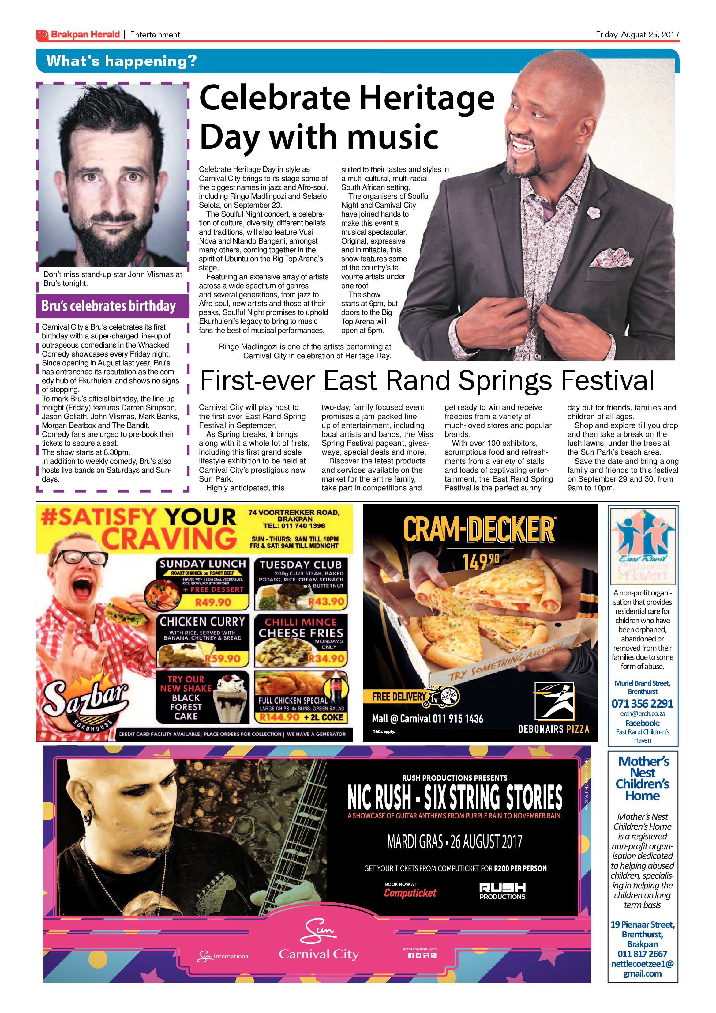 Brakpan Herald 25 August 2017 page 12