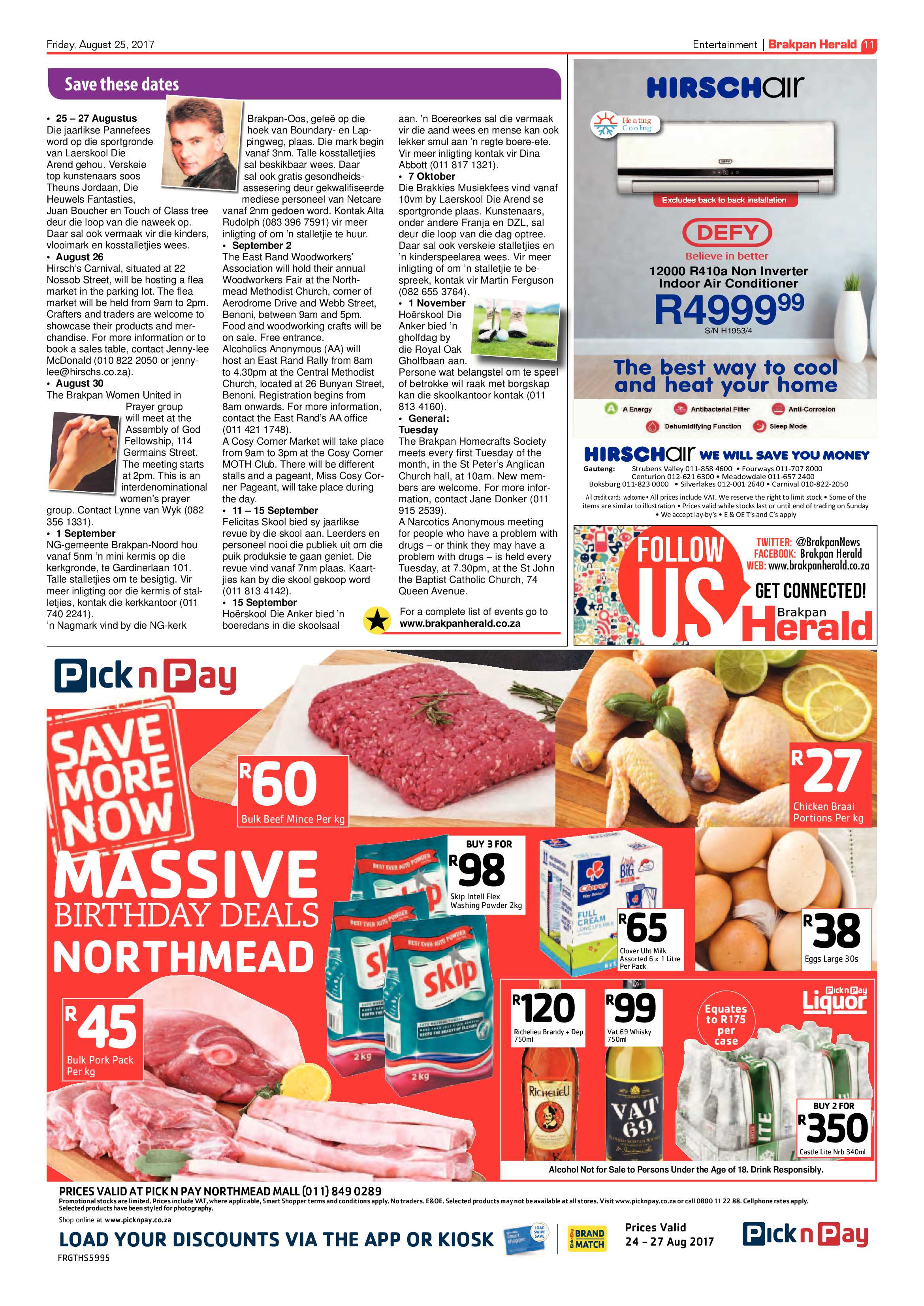 Brakpan Herald 25 August 2017 page 13