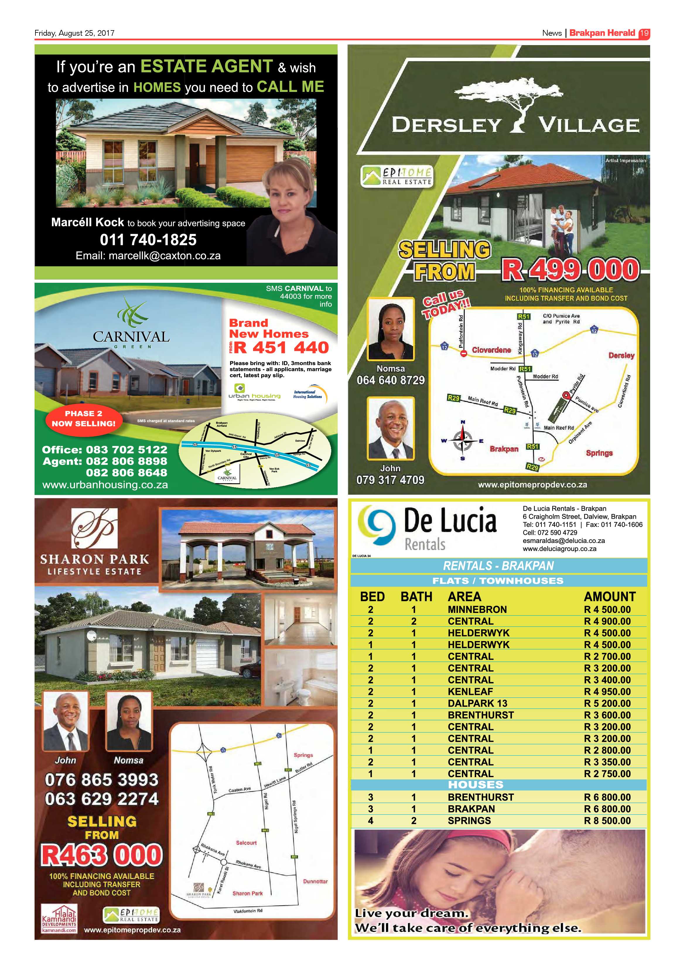 Brakpan Herald 25 August 2017 page 21