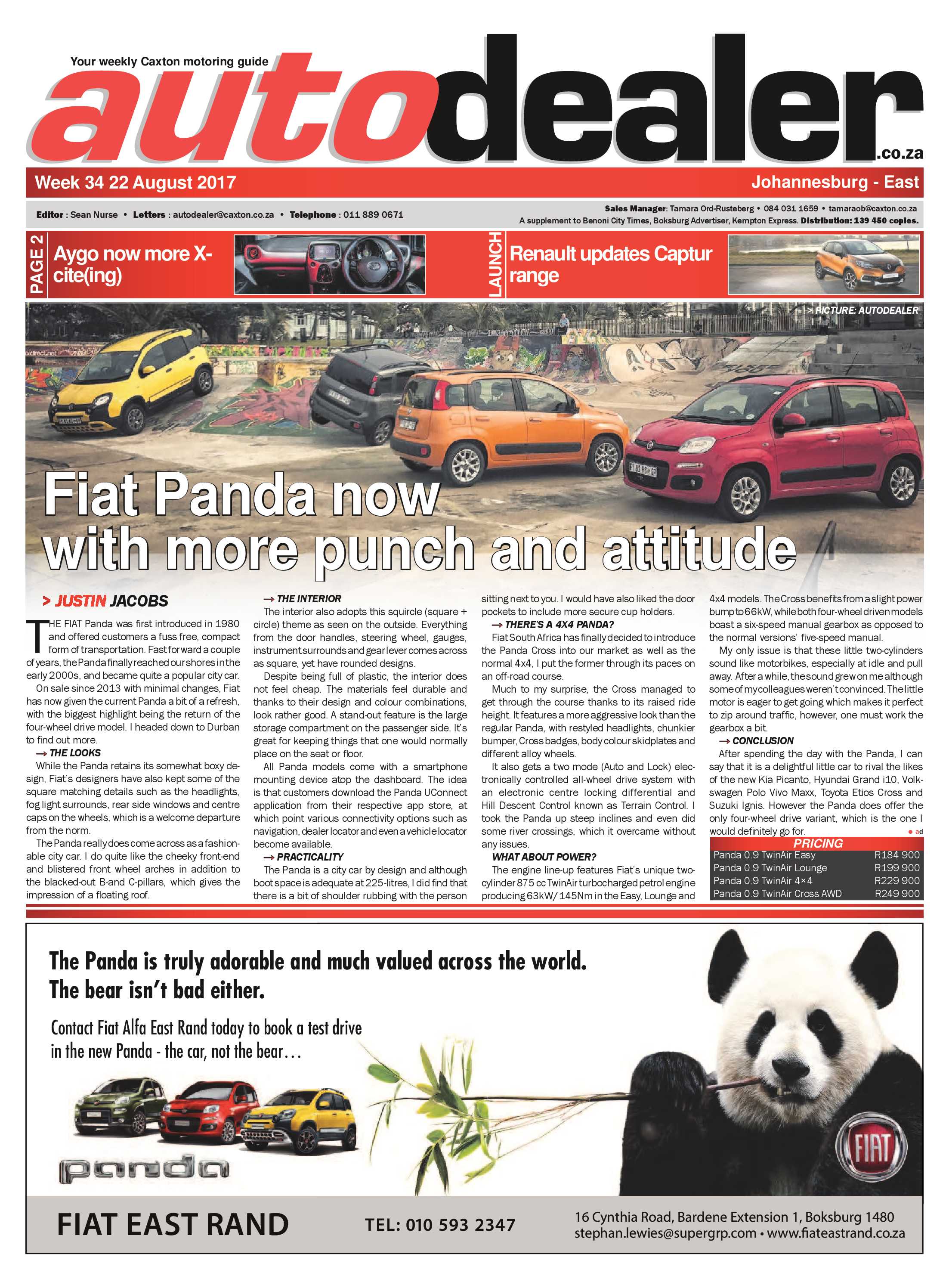 Brakpan Herald 25 August 2017 page 29