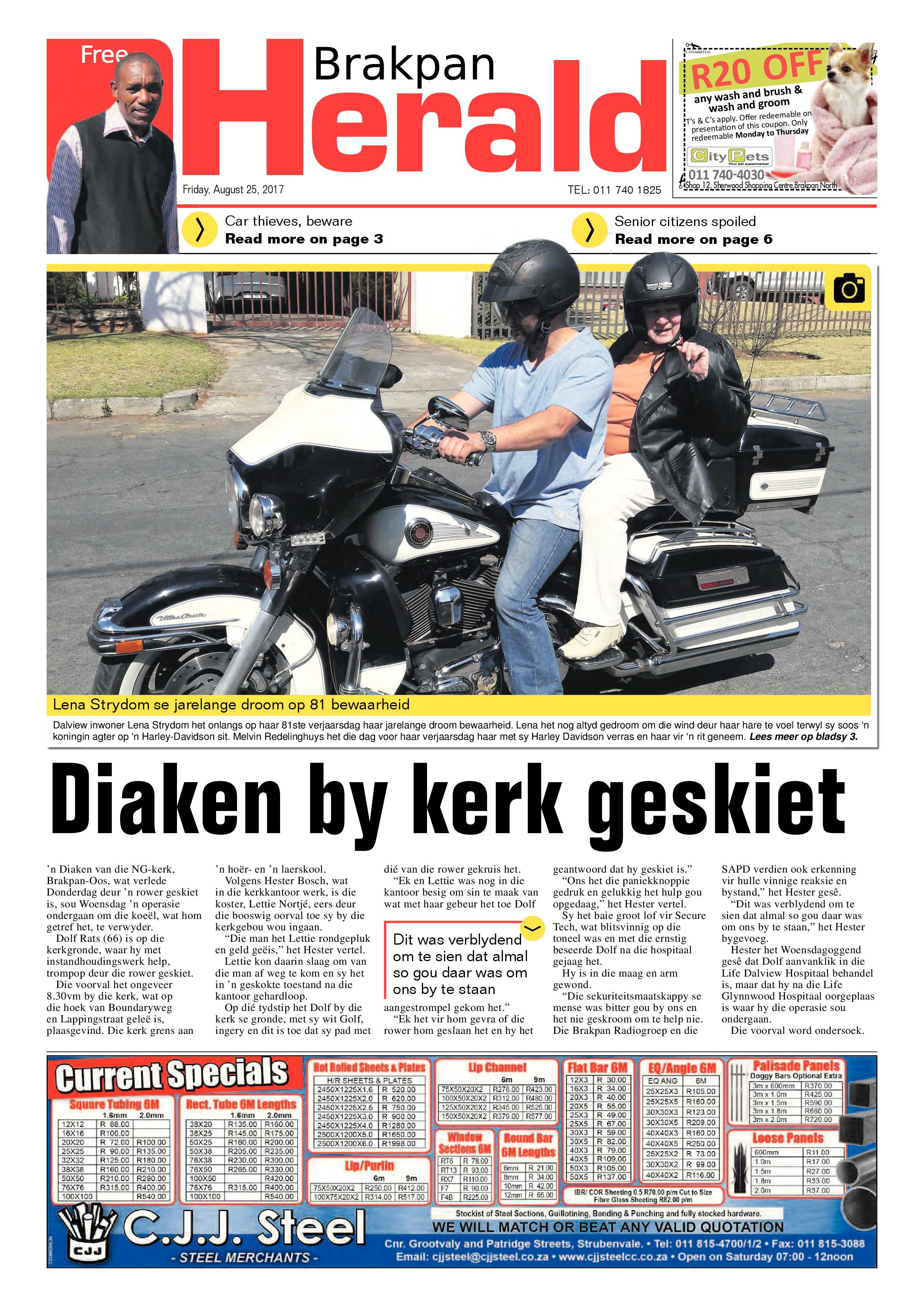 Brakpan Herald 25 August 2017 page 3