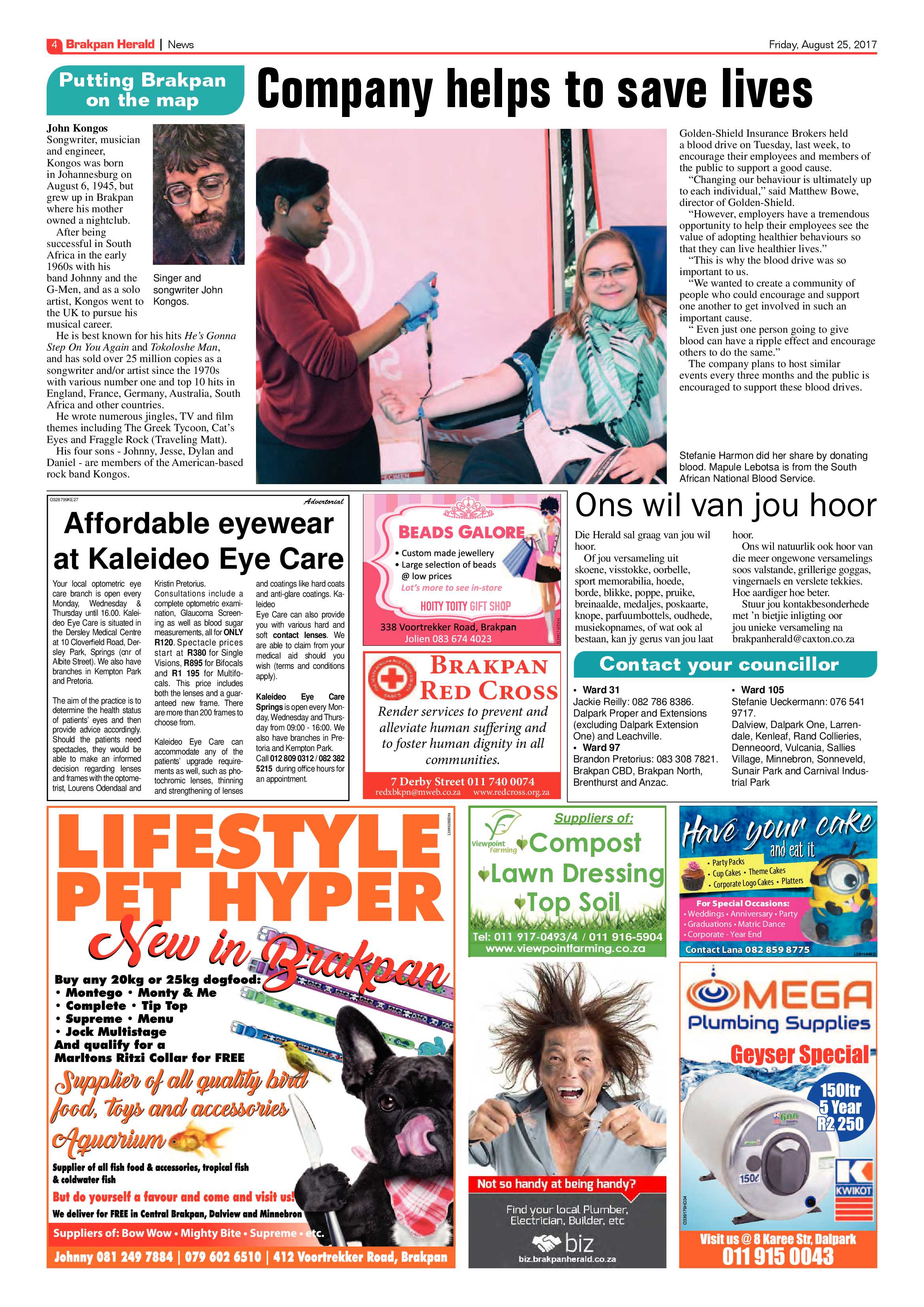 Brakpan Herald 25 August 2017 page 6
