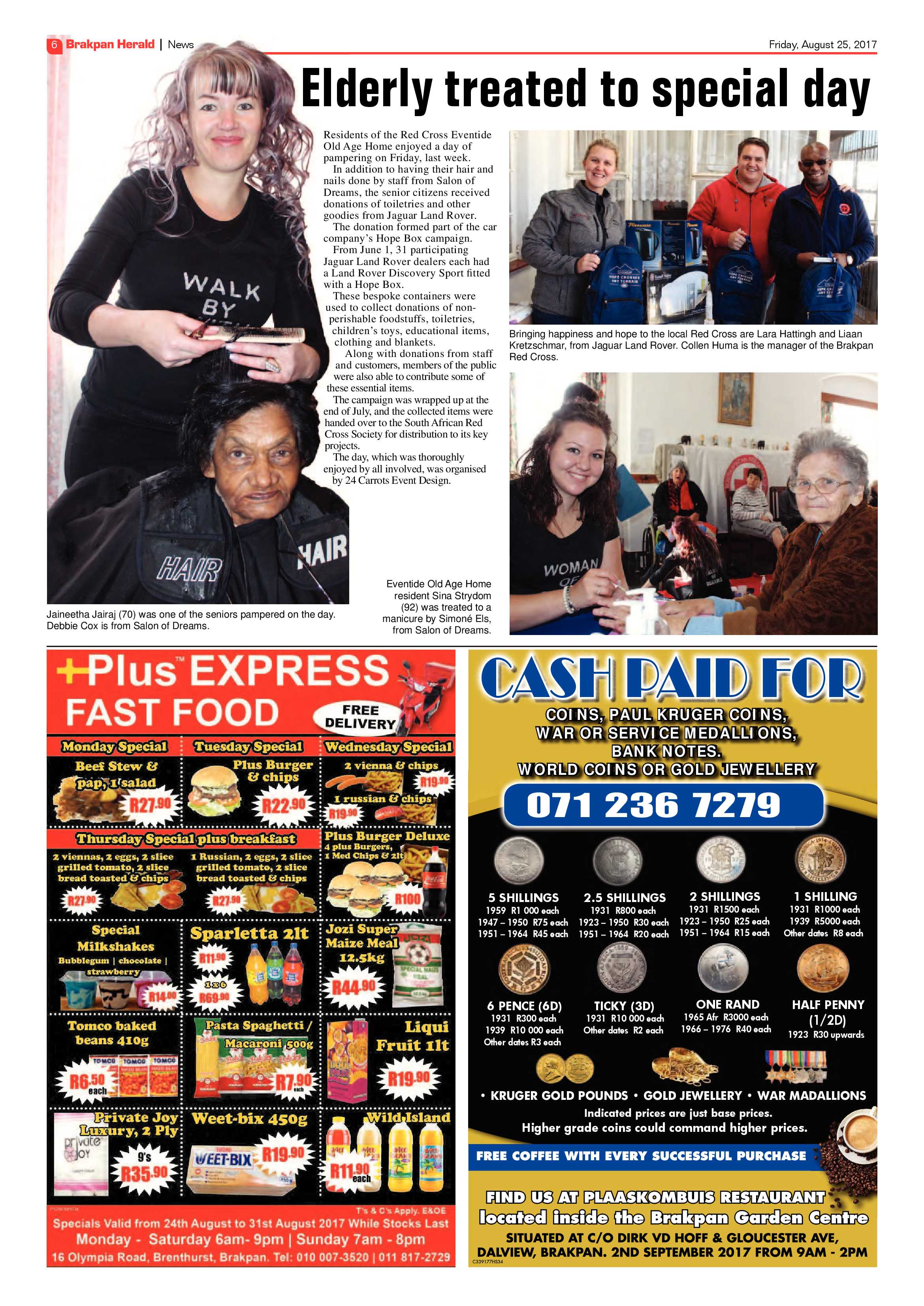 Brakpan Herald 25 August 2017 page 8