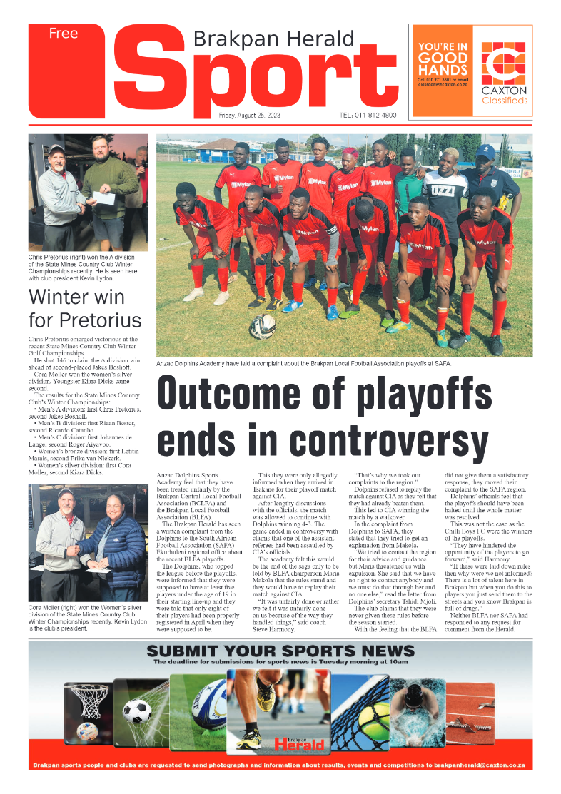 Brakpan Herald 25 August 2022 page 12