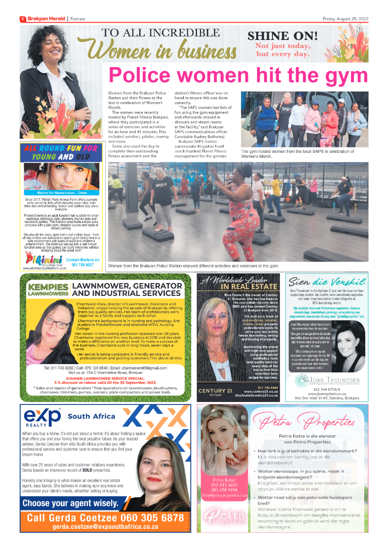 Brakpan Herald 25 August 2022 page 6