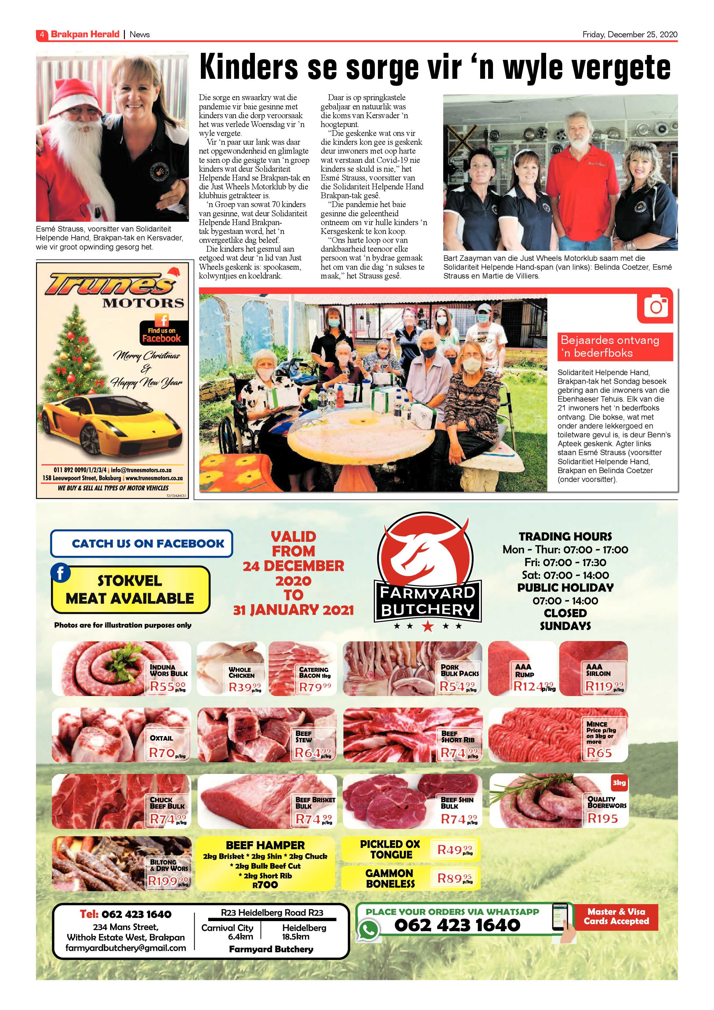 Brakpan Herald 25 December 2020 page 4