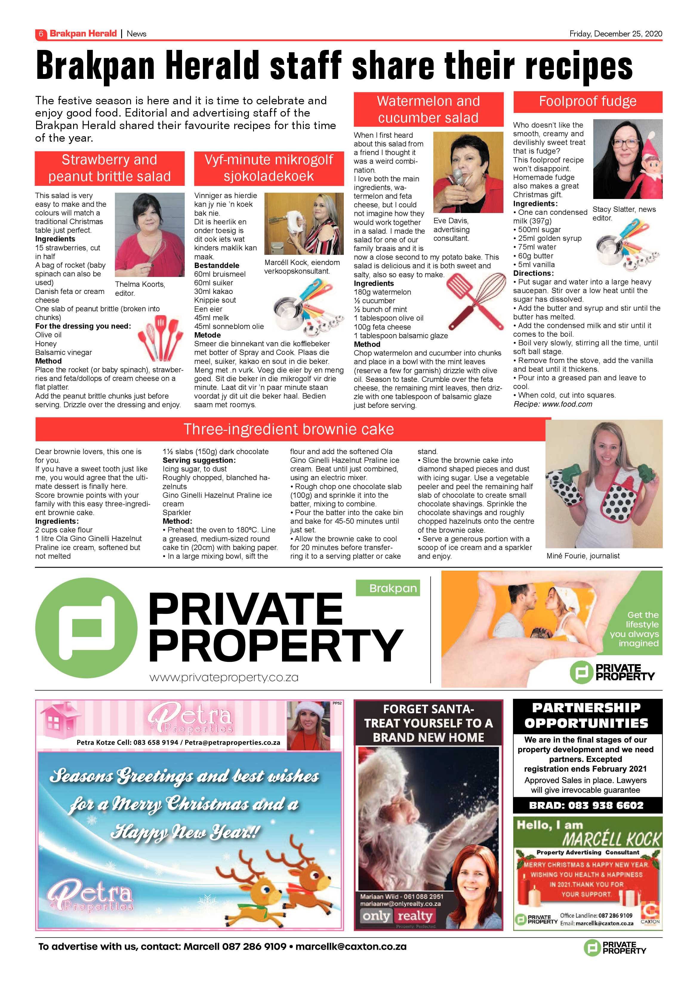 Brakpan Herald 25 December 2020 page 6