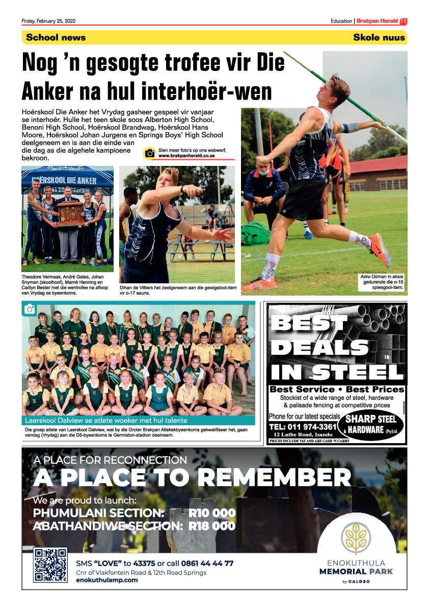 Brakpan Herald 25 February 2022 page 11