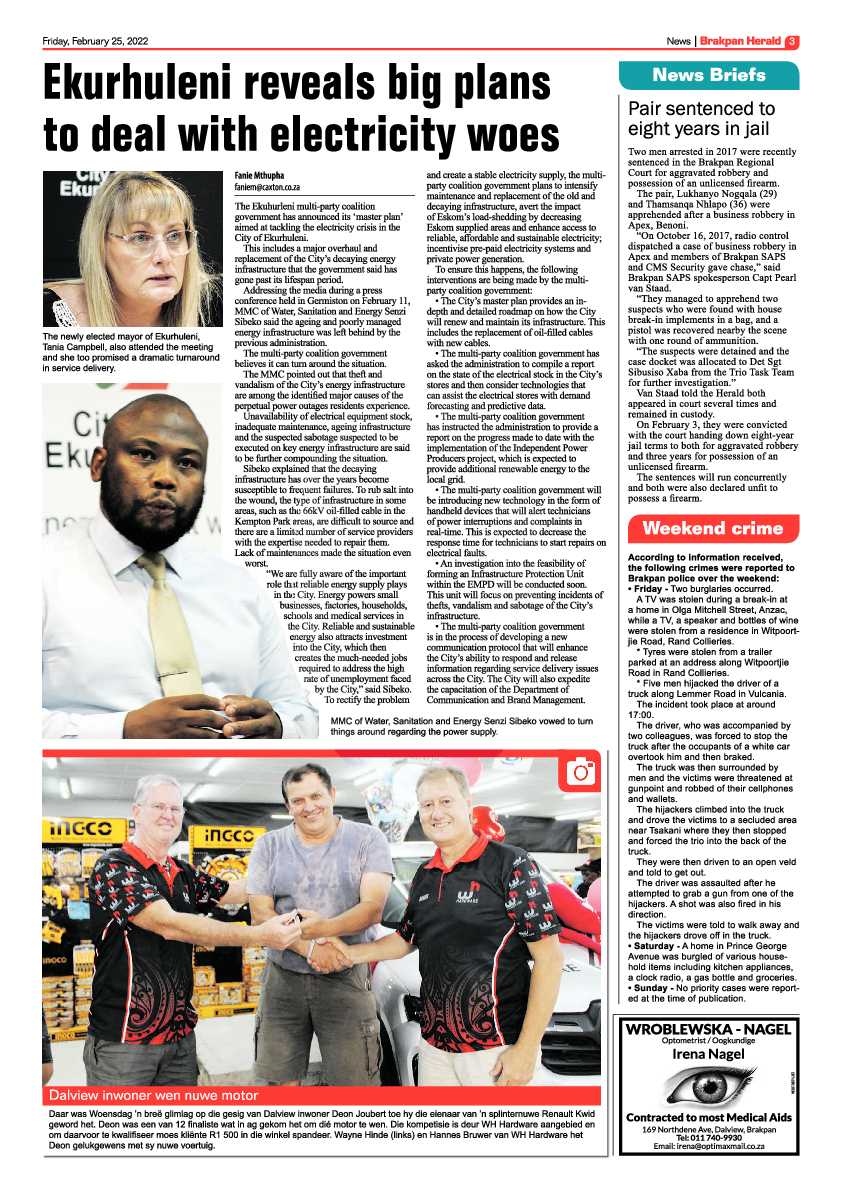 Brakpan Herald 25 February 2022 page 3
