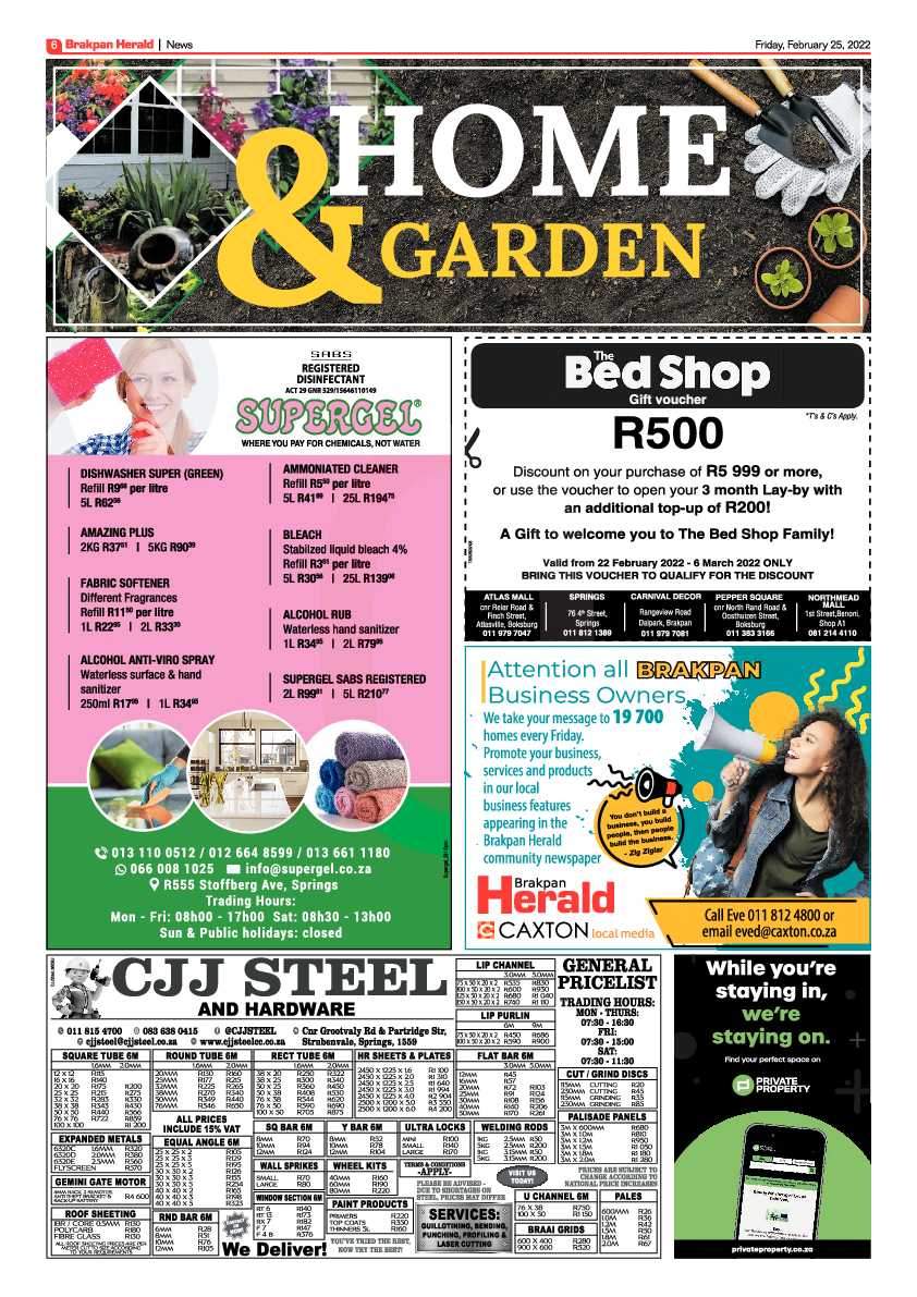 Brakpan Herald 25 February 2022 page 6