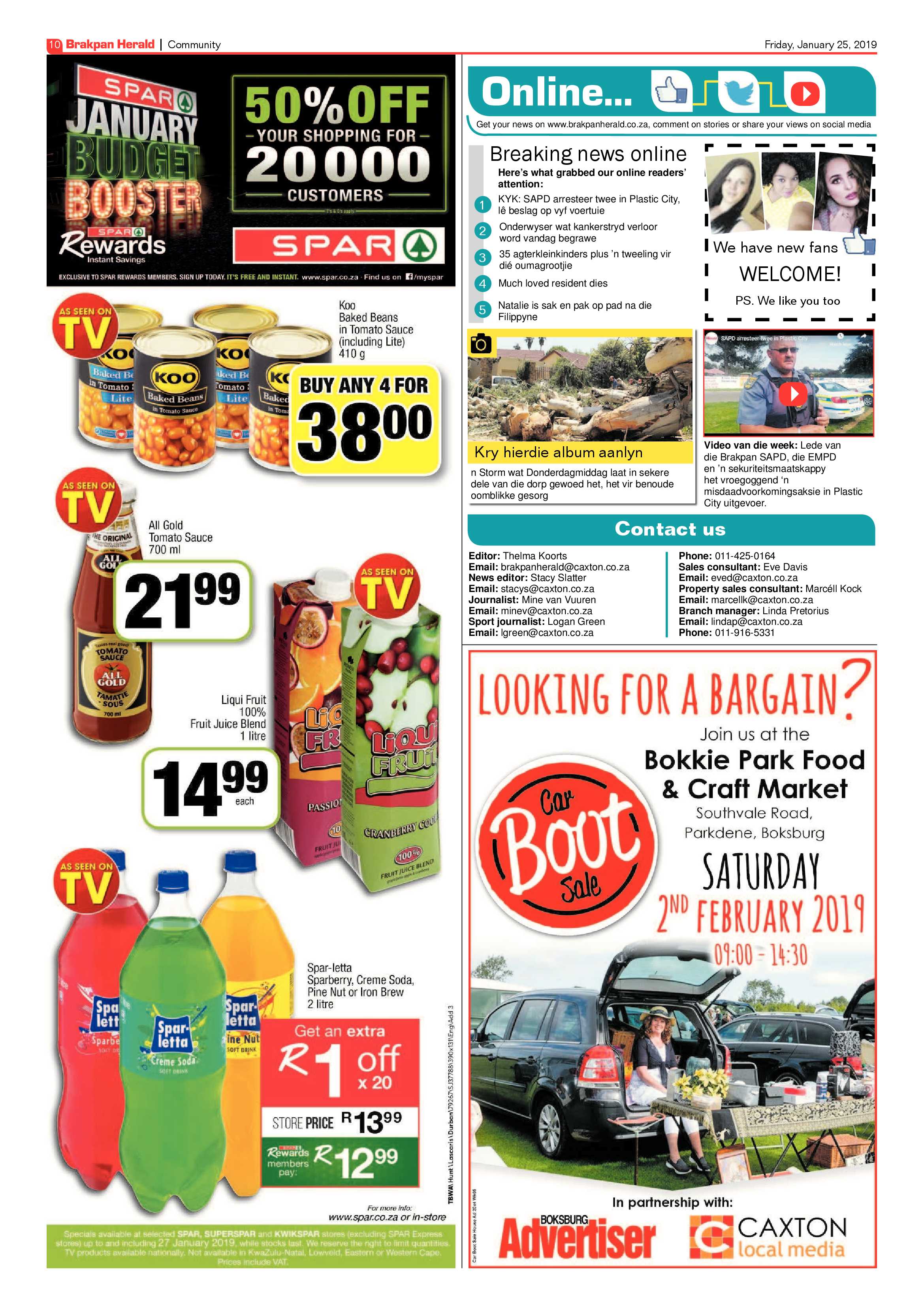 Brakpan Herald 25 January 2019 page 10