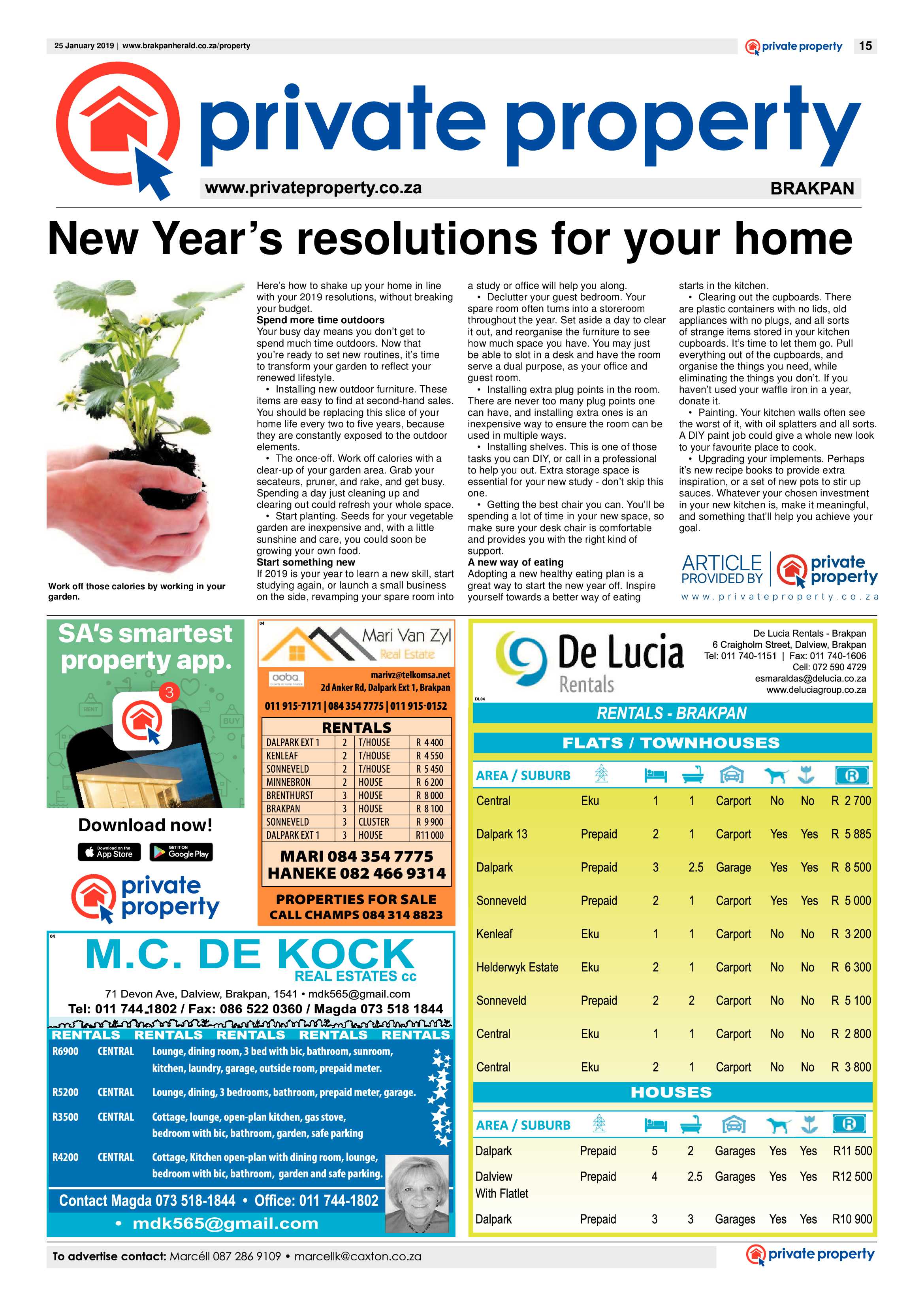 Brakpan Herald 25 January 2019 page 15