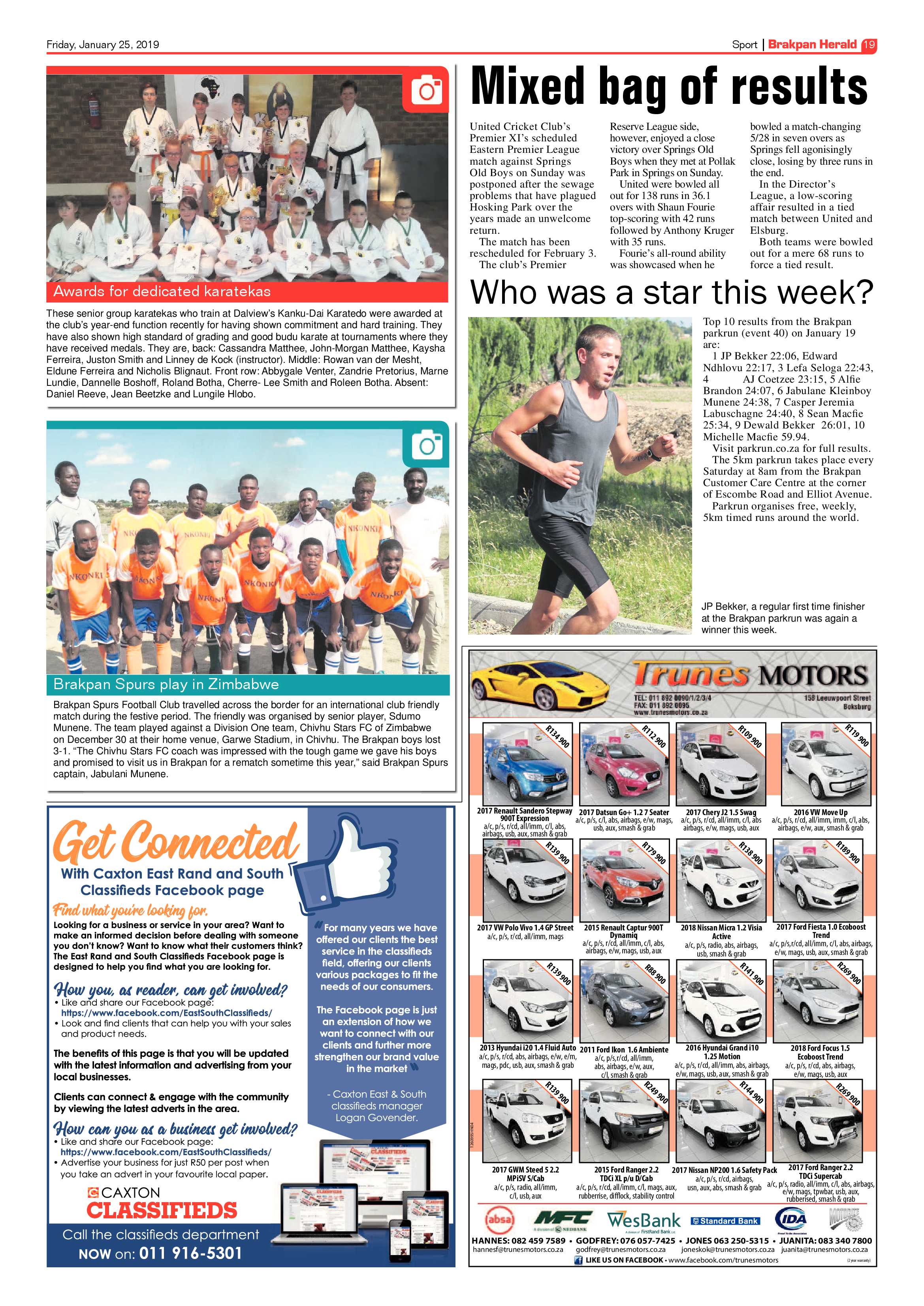 Brakpan Herald 25 January 2019 page 19